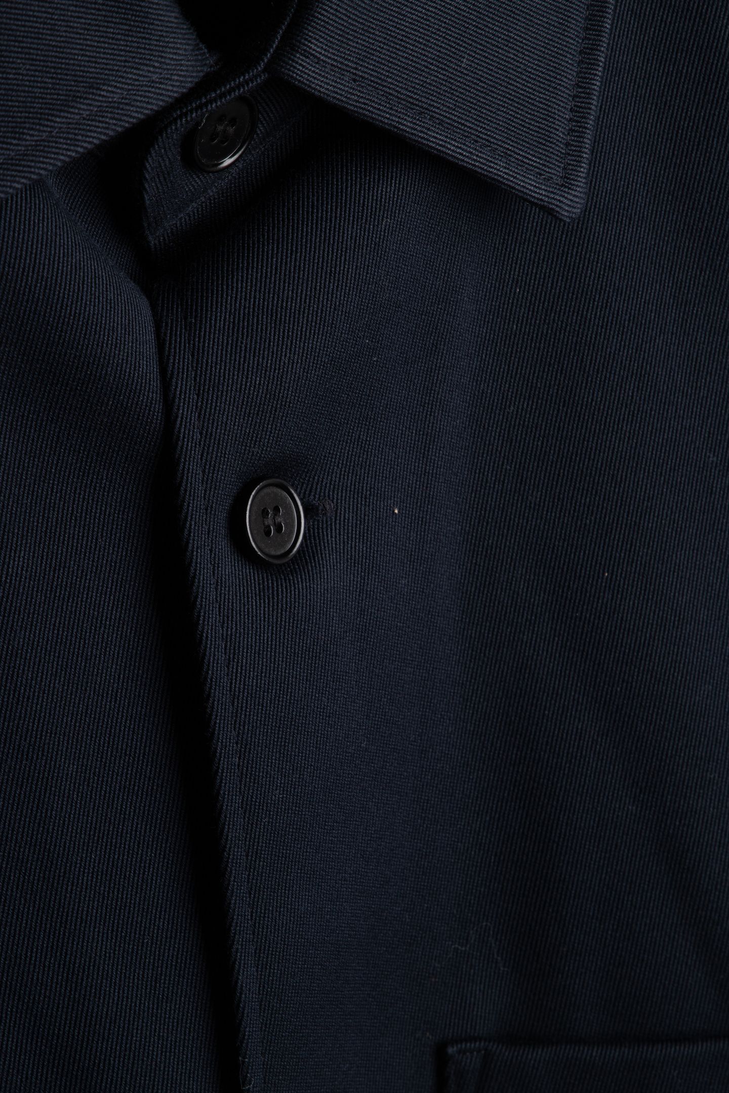 BELLO CLEAN TWILL OVERSHIRT BLUE 4