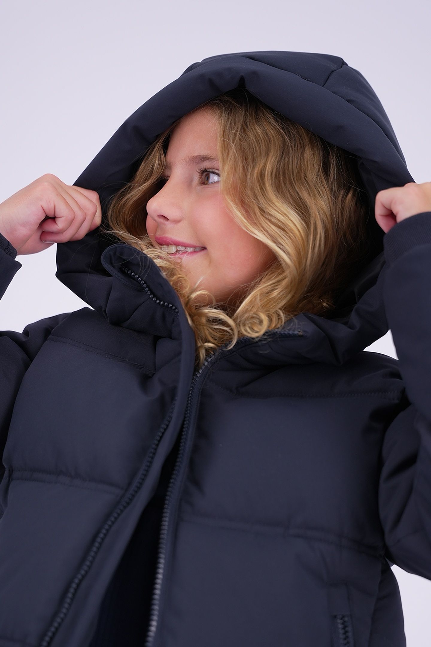 GIRLS TIZIA JACKET OUTDOOR DARK BLUE 8