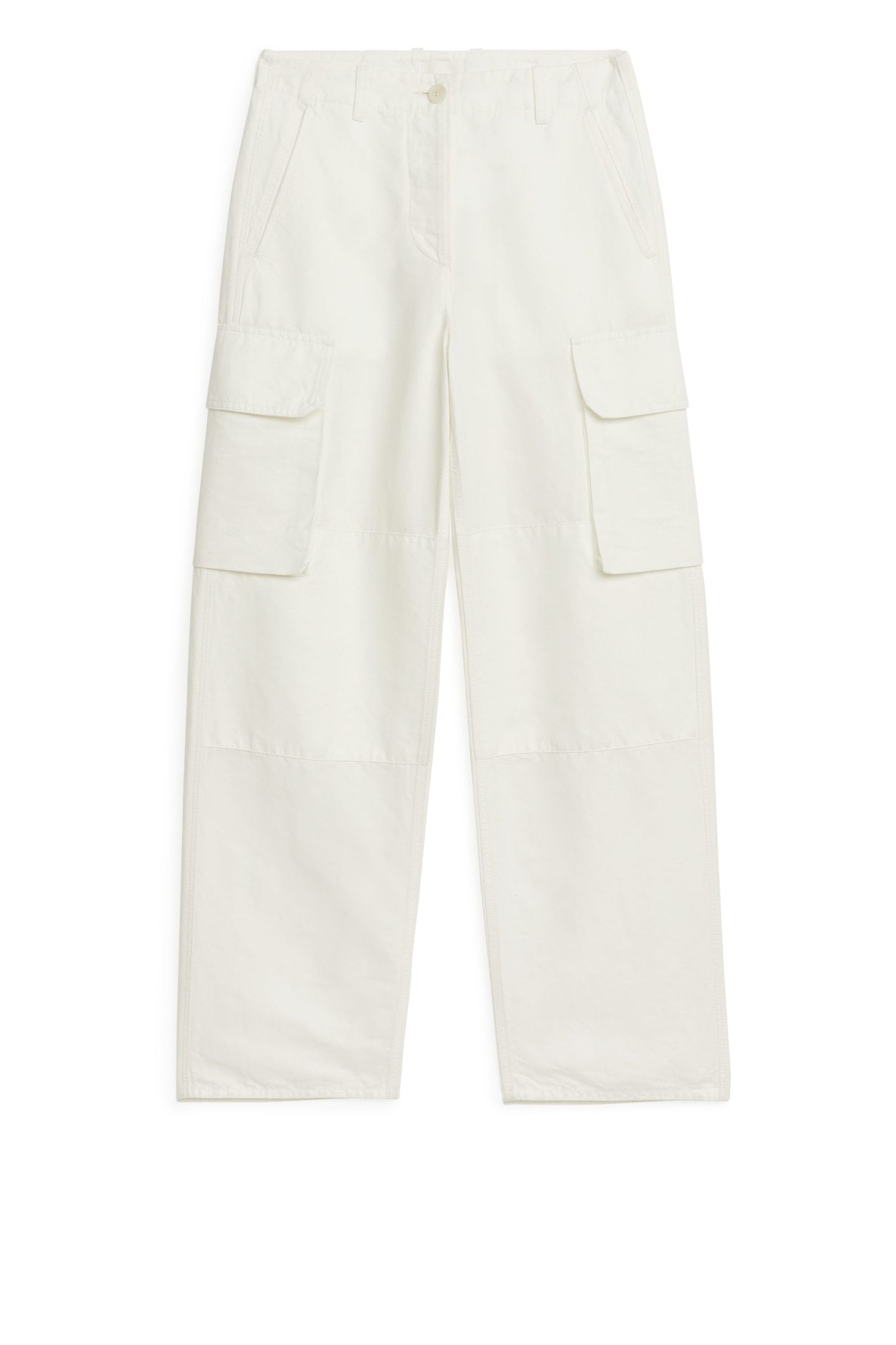 ESSY CARGO TROUSERS WHITE 3