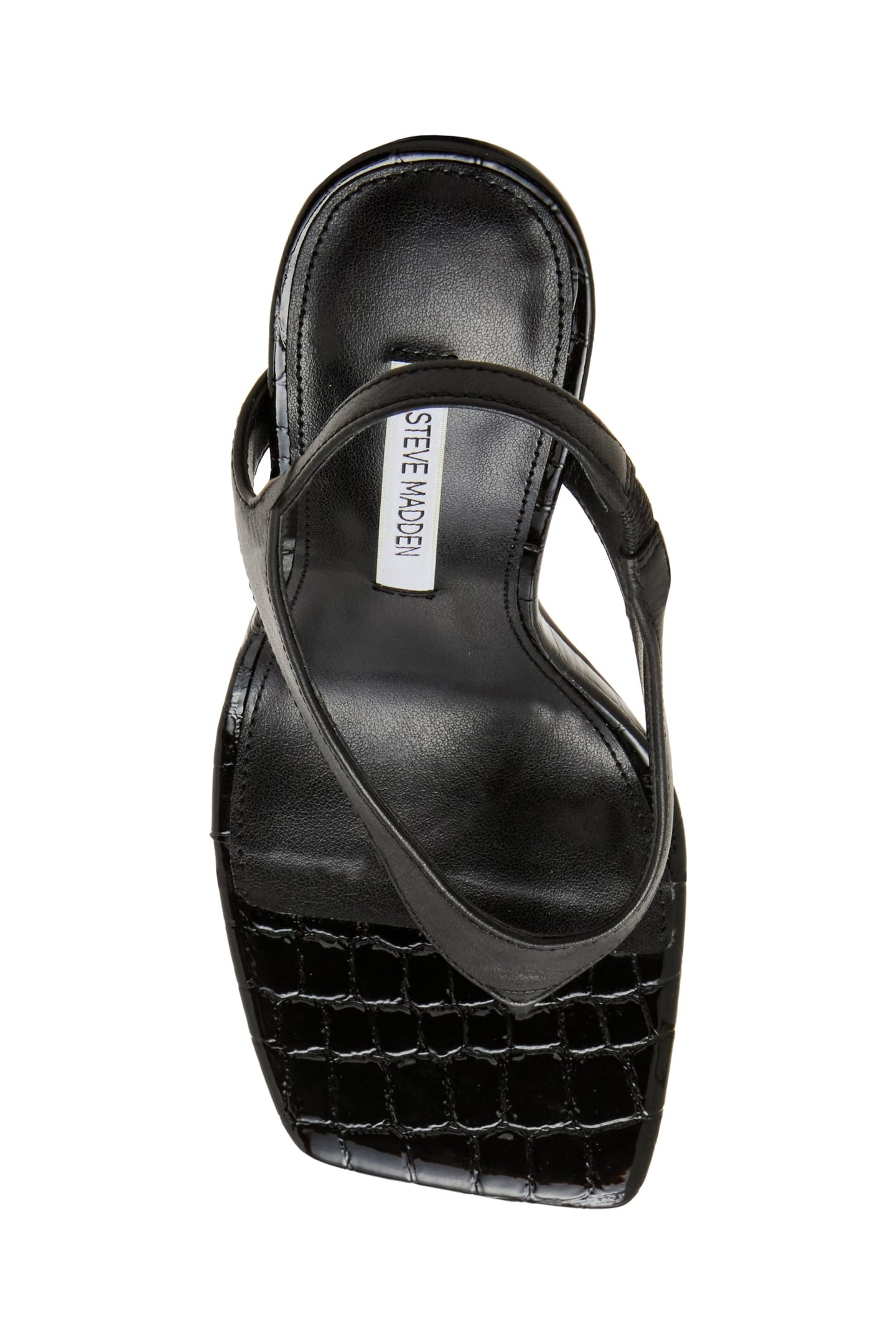 IMPROV SANDALS BLACK LEATHER 6