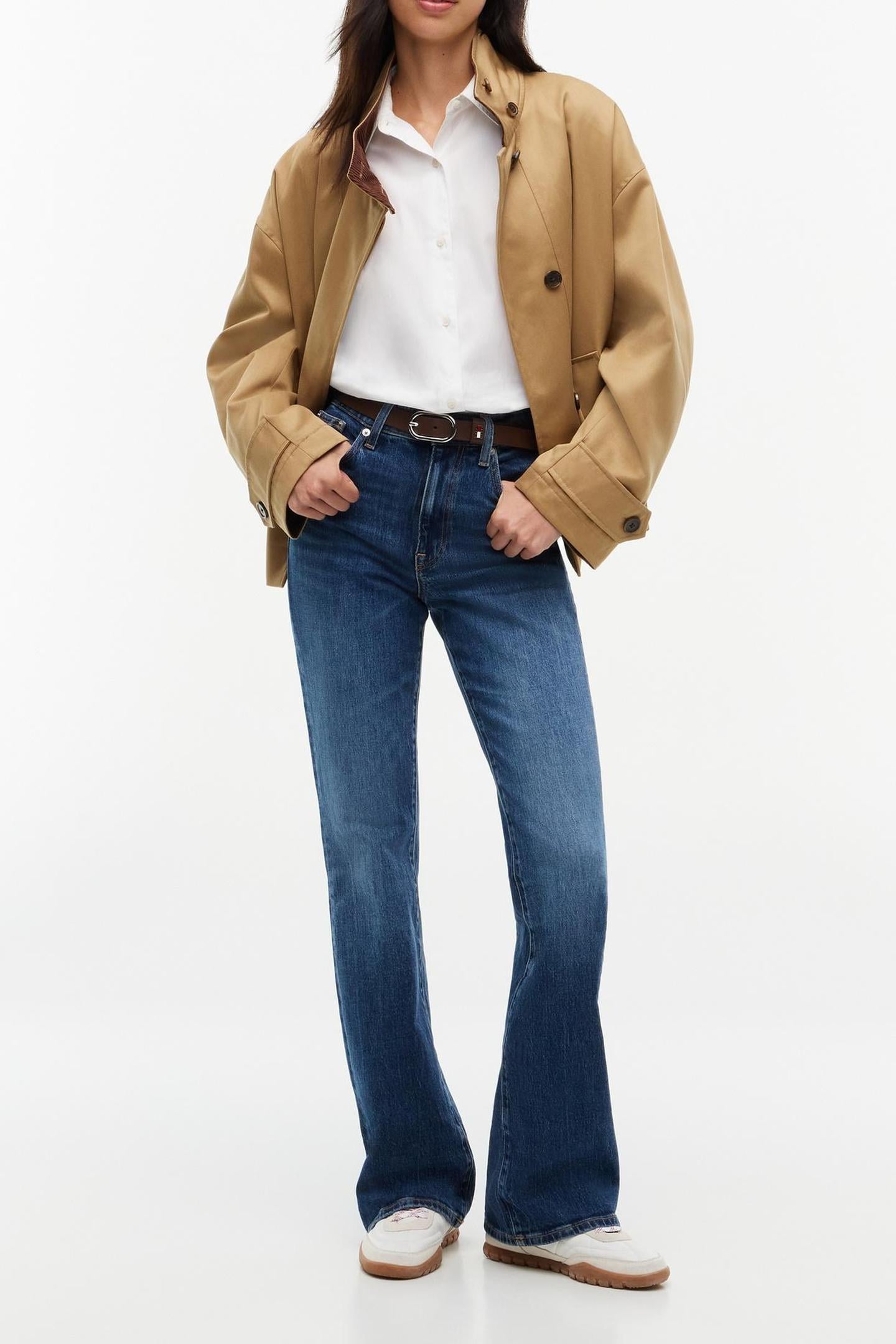 SYLVIA HIGH RISE BOOTCUT DENIM DARK 3