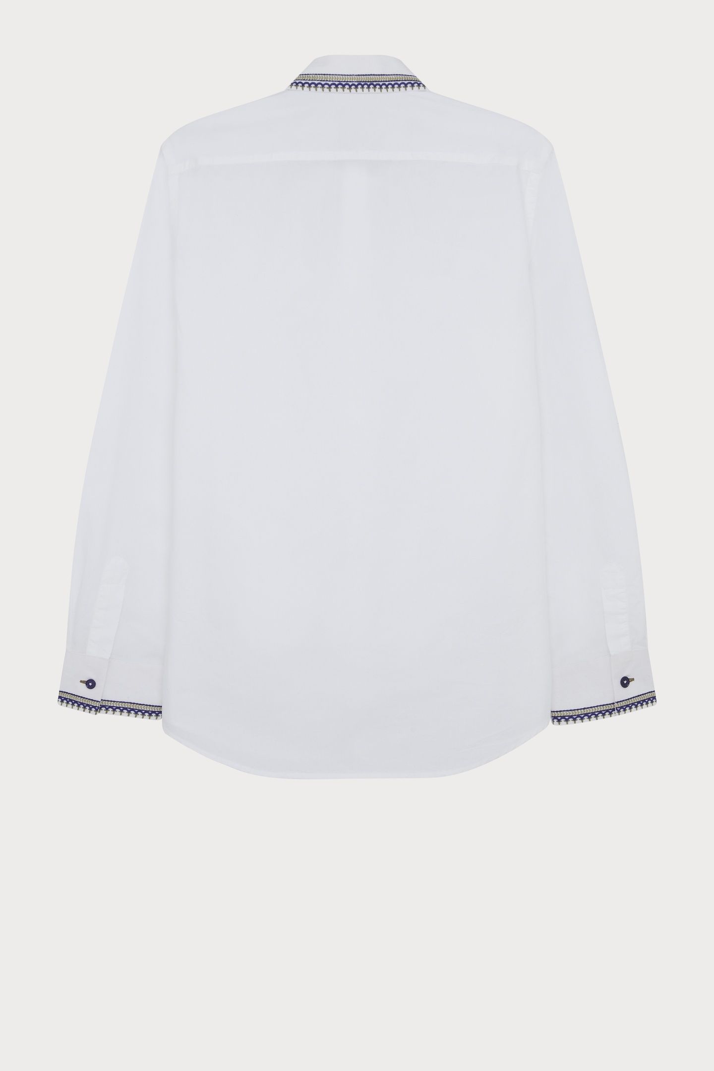 MENS S/C REGULAR FIT SHIRT WHITE 7