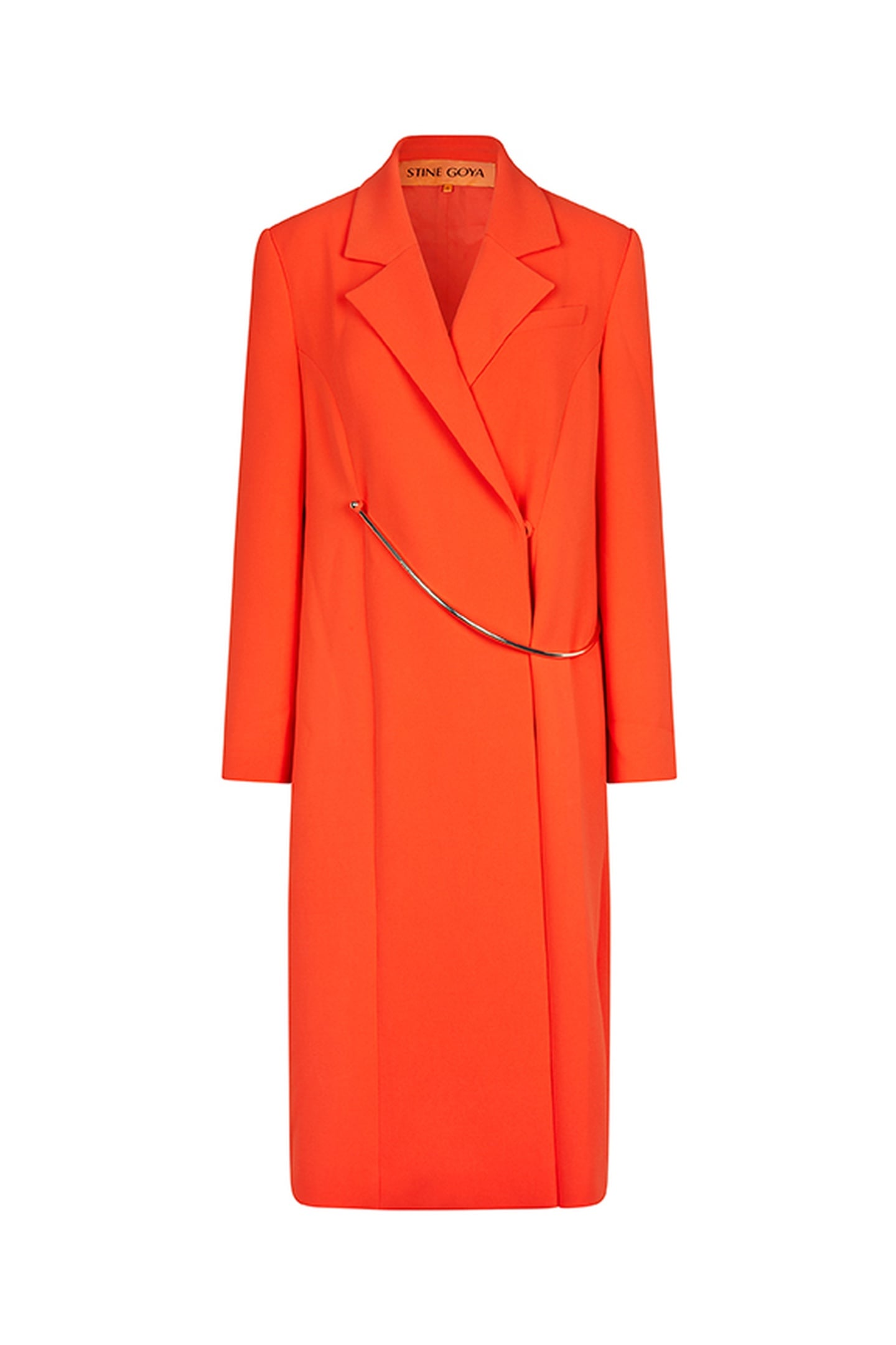 JONA OUTERWEAR COAT TANGERINE TANGO 3