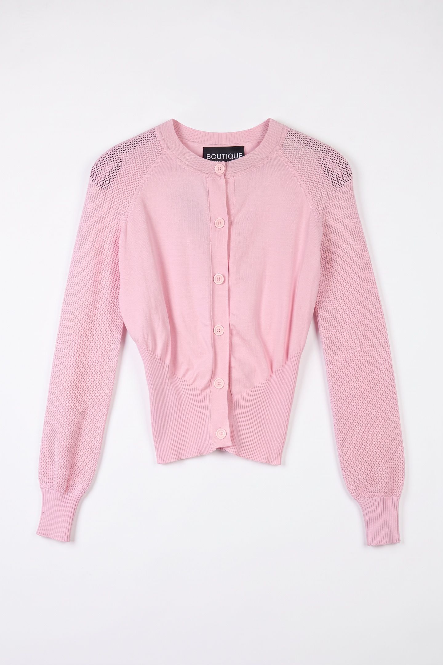 KNITTED JACKET PINK 3