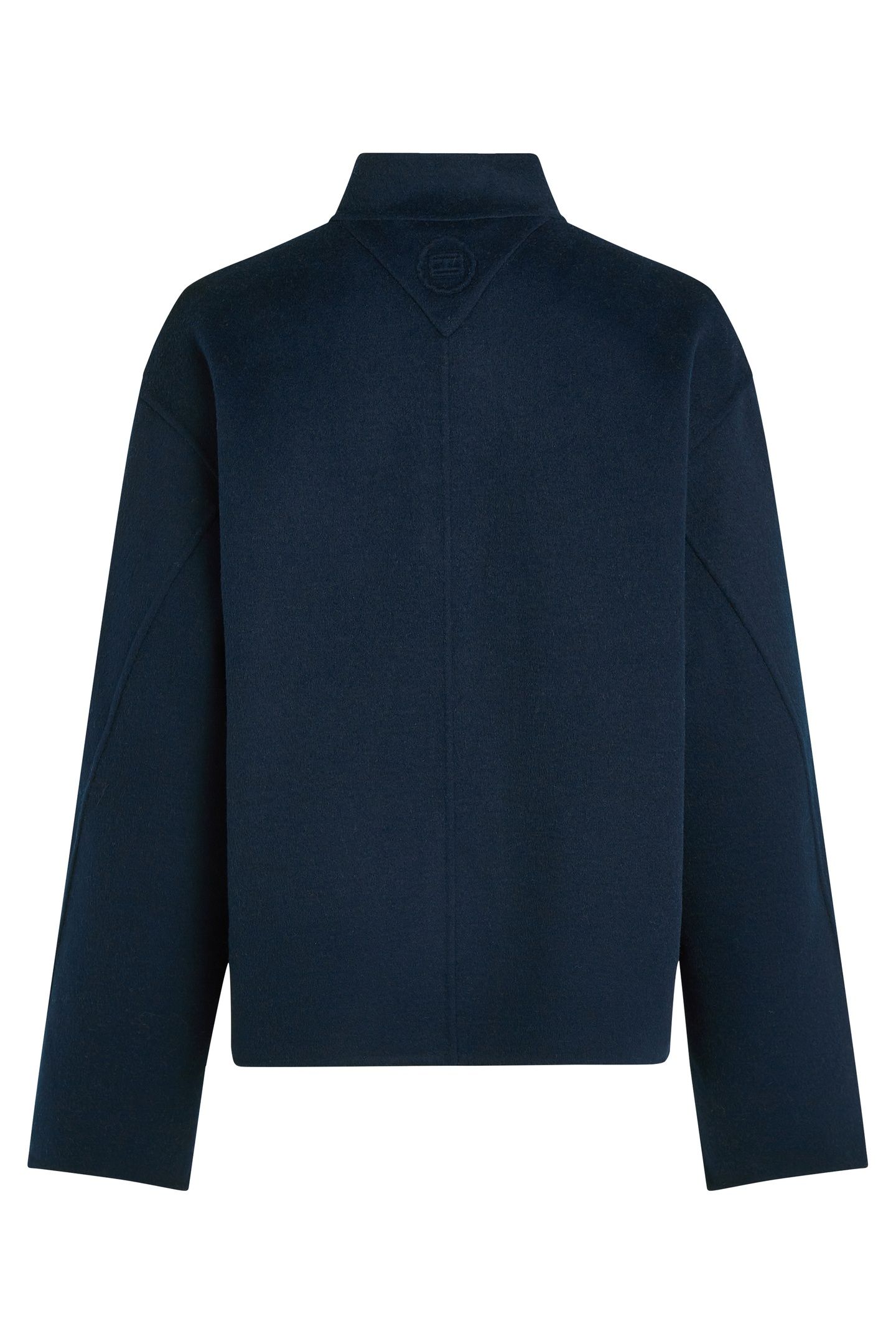 DF WOOL BOMBER JACKET DARK NIGHT NAVY 5