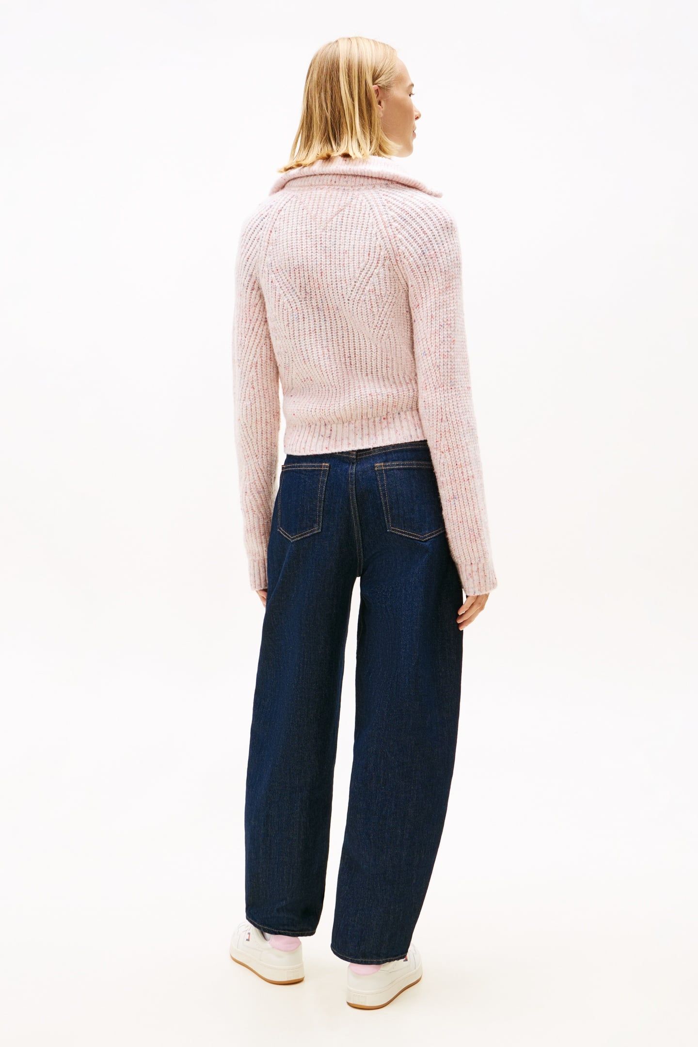 TJW NEP 1/4 ZIP SWEATER ANCIENT WHITE 2