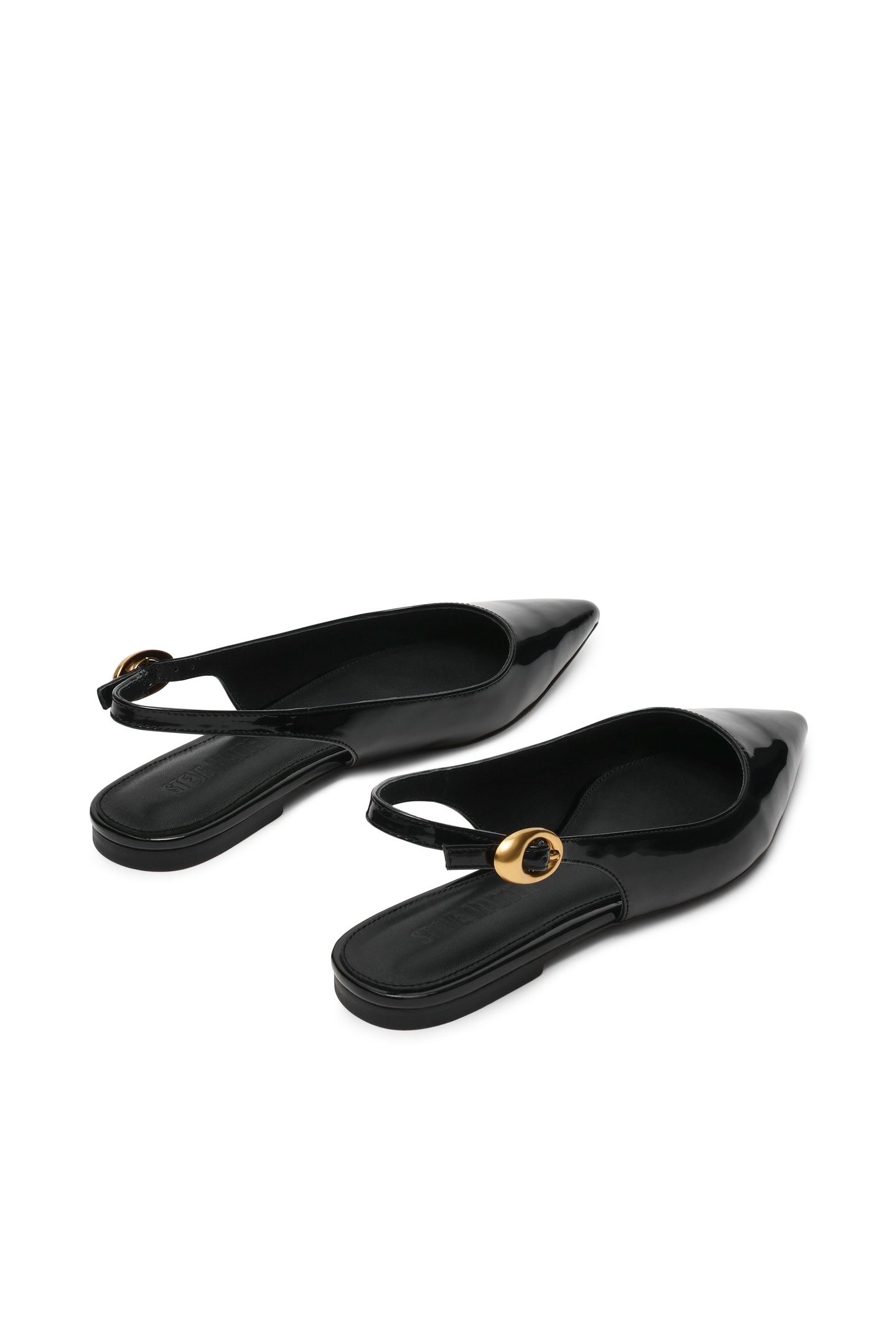 OTTIE FLAT SHOES BLACK PATENT 3