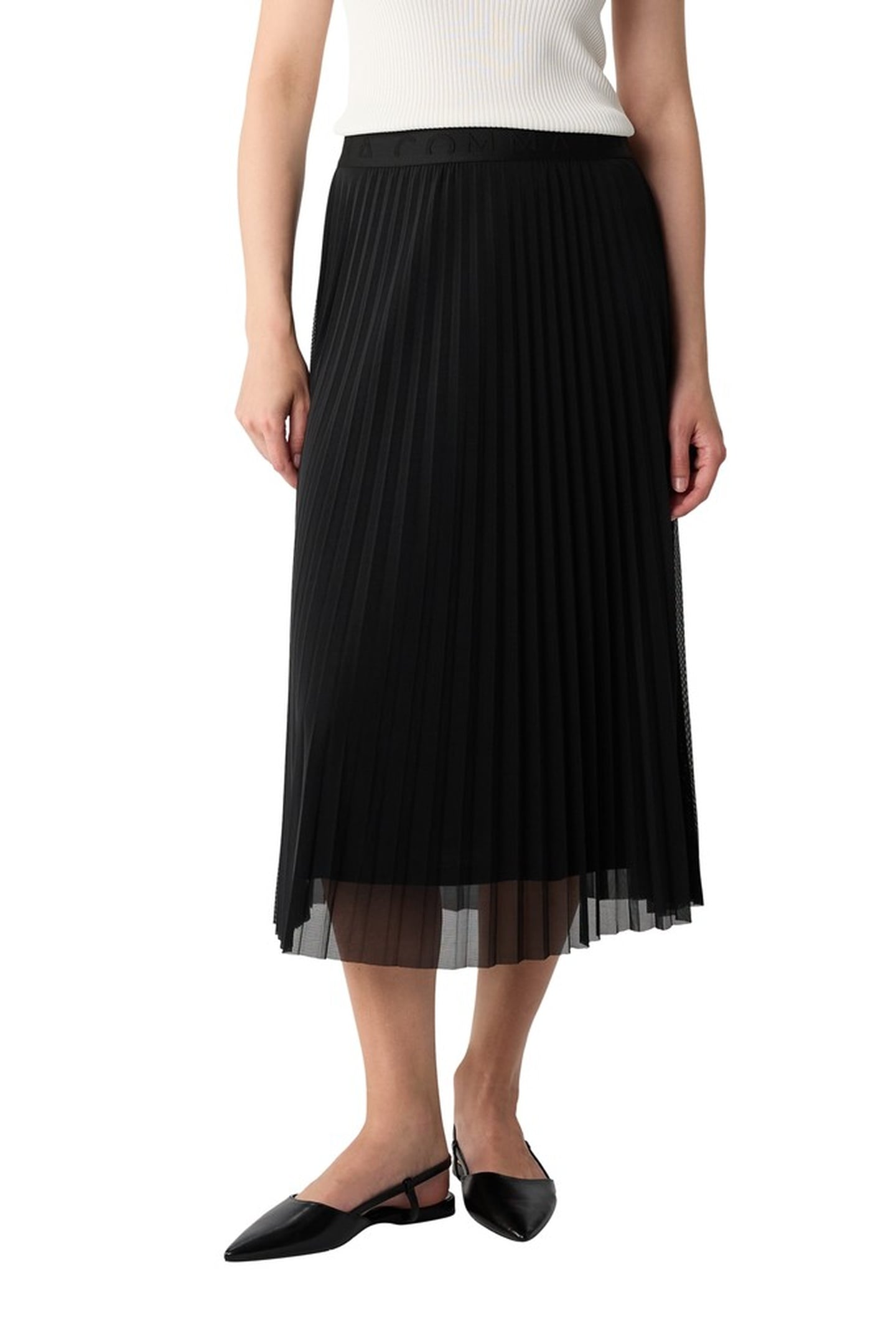 COMMA SKIRTS BLACK 1