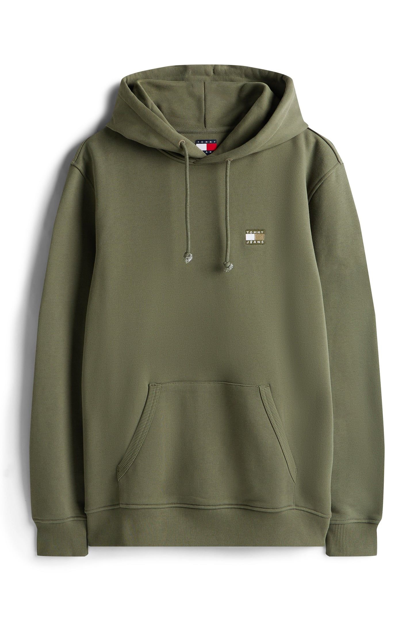 TJM REG BADGE HOODIE PEWTER GREEN TONAL 4