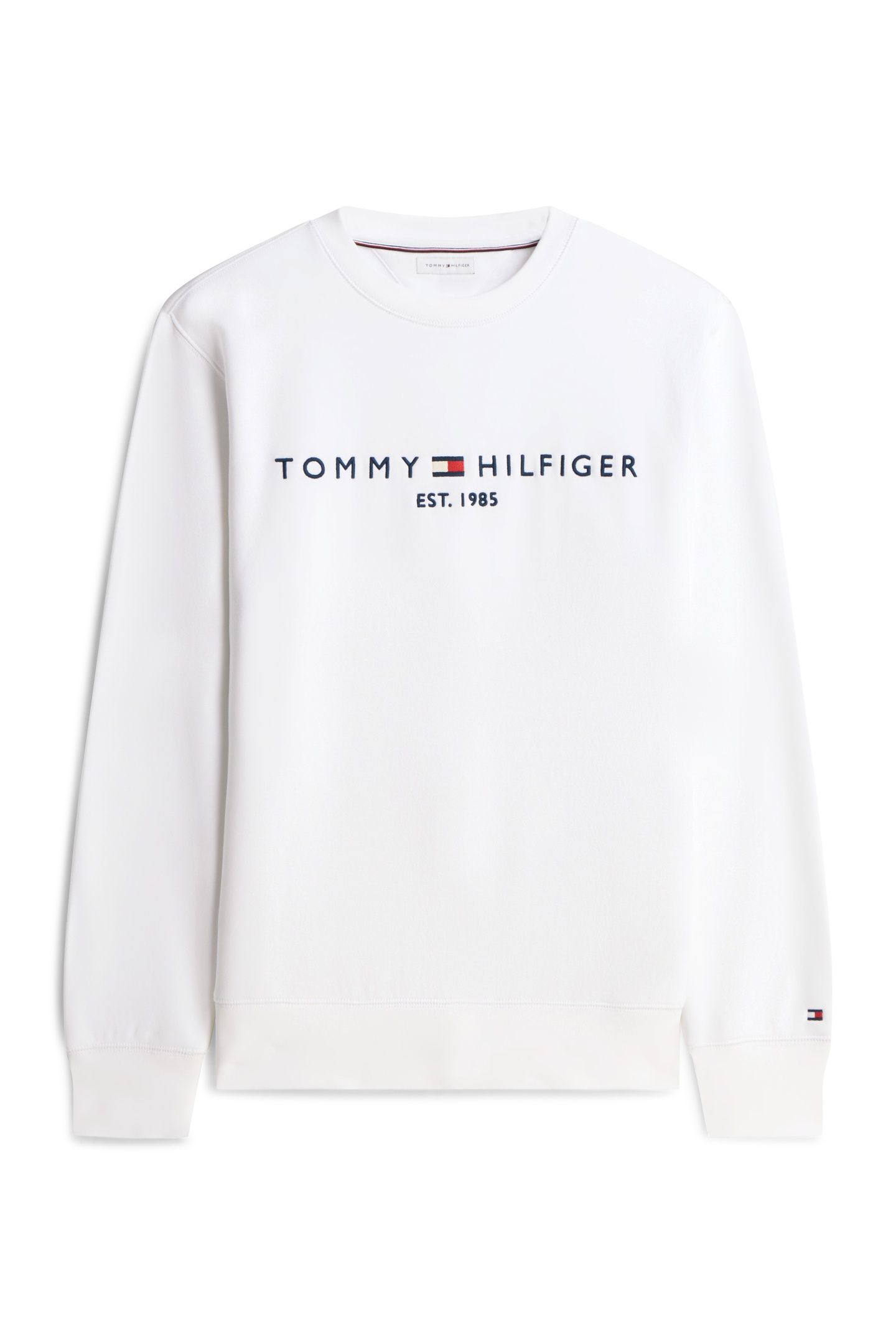 TOMMY LOGO SWEATSHIRT WHITE 4