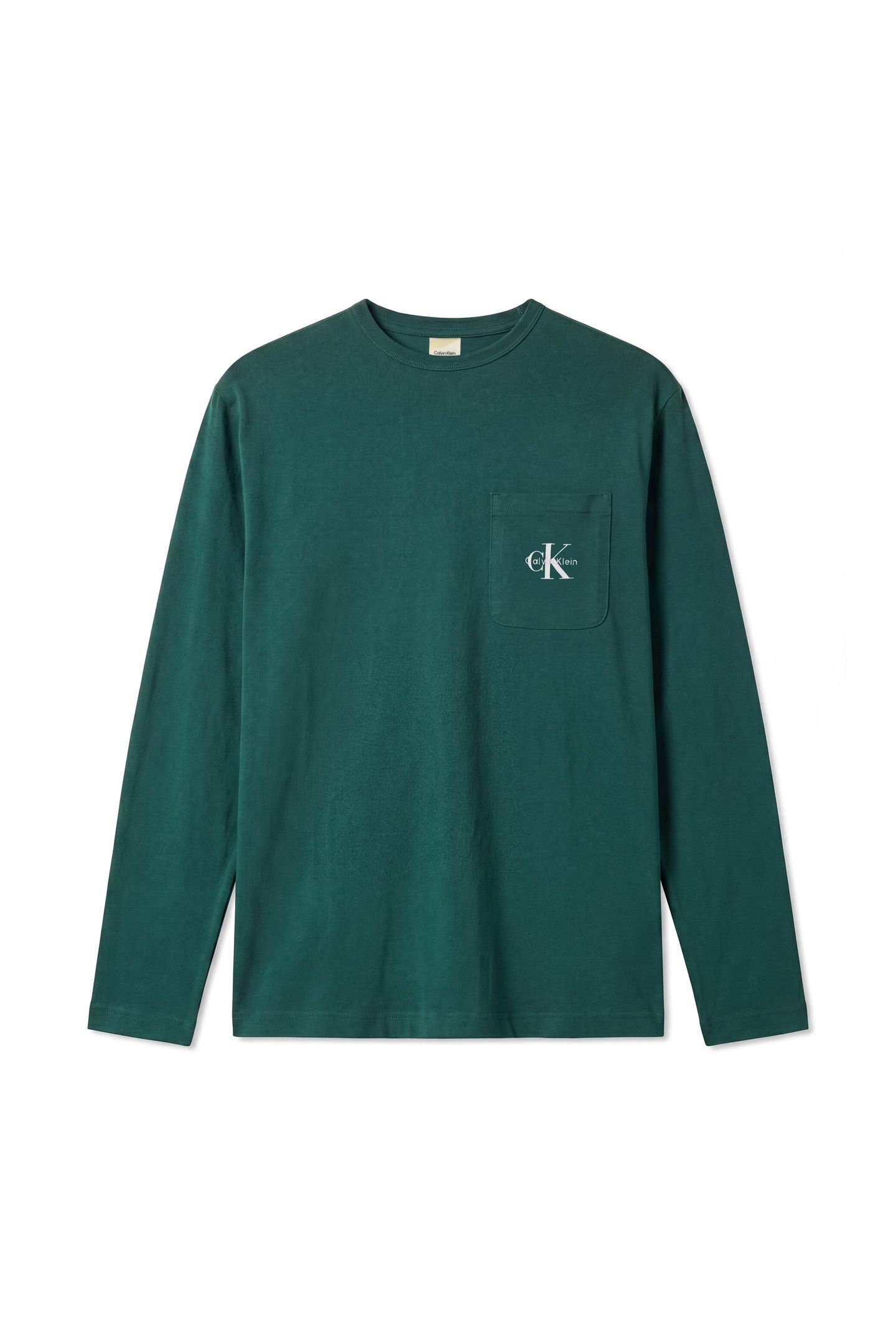 MONOGRAM L/S CREW NECK KINGS EMERALD GREEN 4