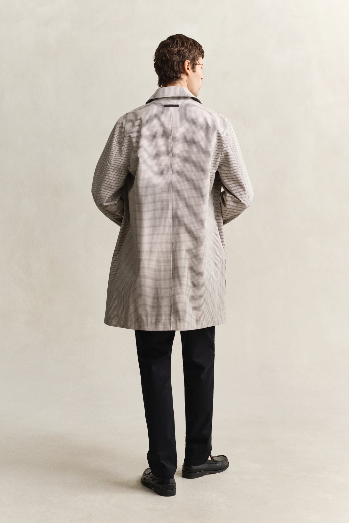 COTTON BLEND CAR COAT OAT BEIGE 3