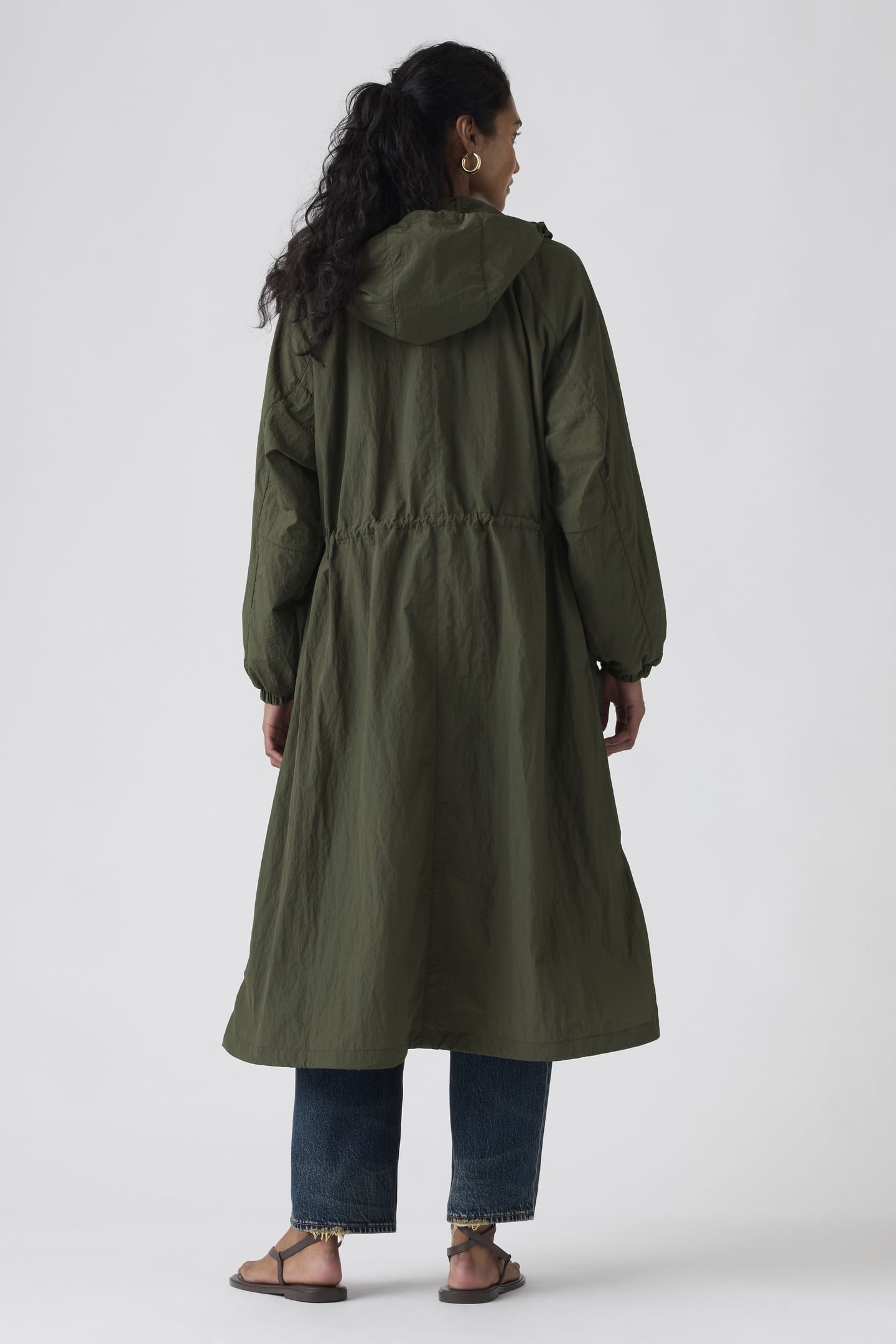 SIMONE LONG BUBBLE PARKA DEEP DEPTHS 2