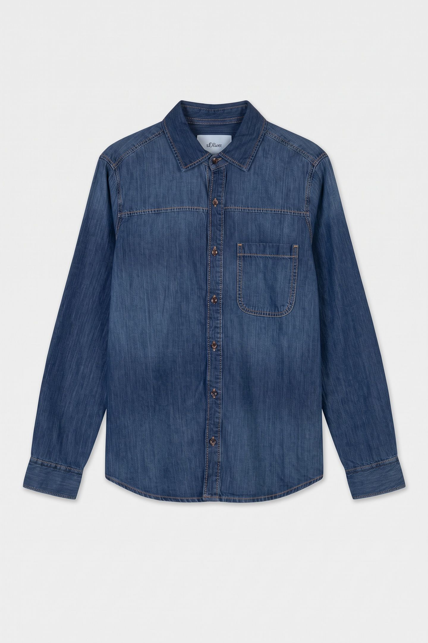 S.OLIVER HEMDEN BLUE DENIM 3