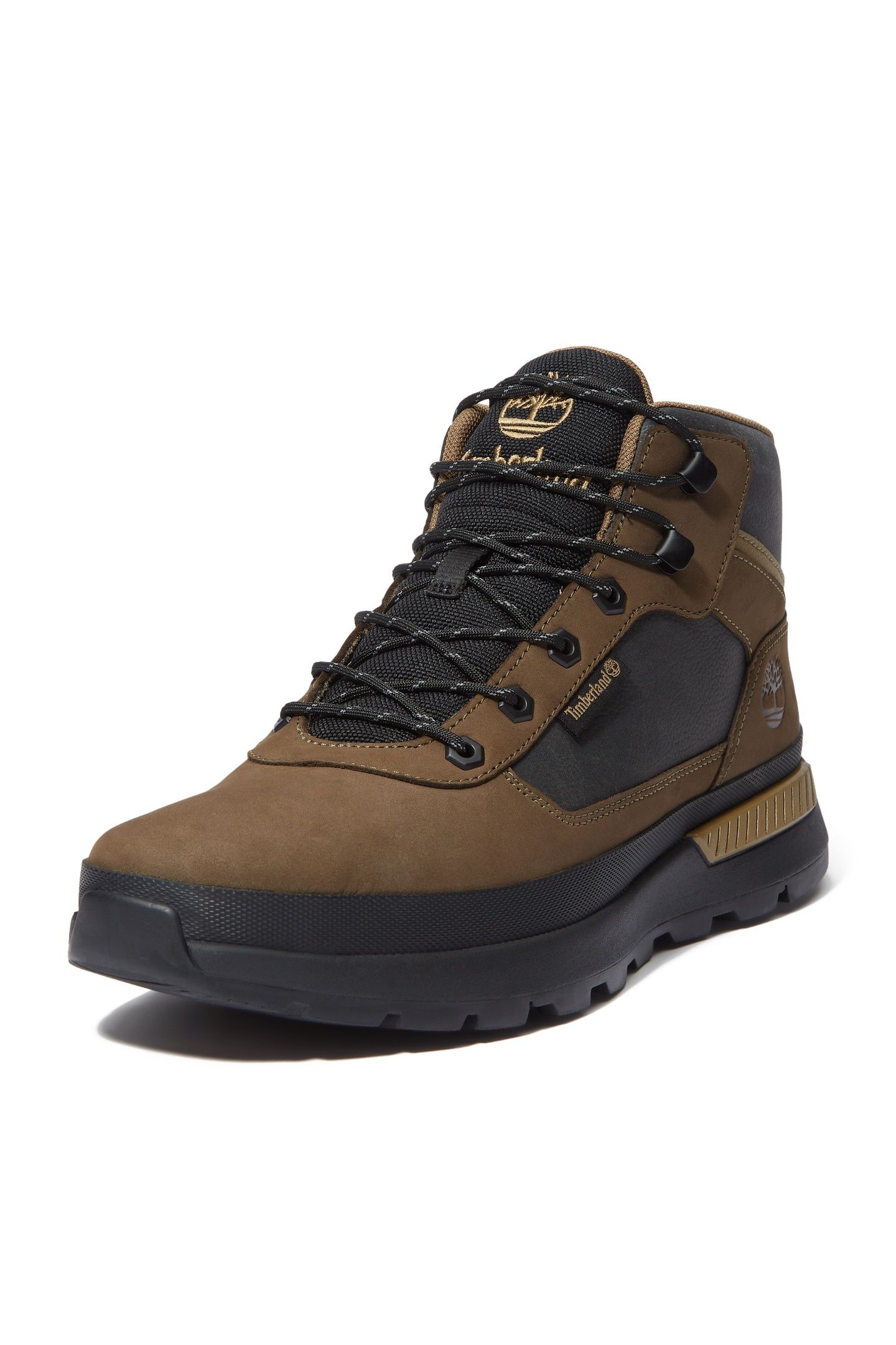 FIELD TREKKER MID LACE UP SNEAKER OLIVE NUBUCK OLIVE 2