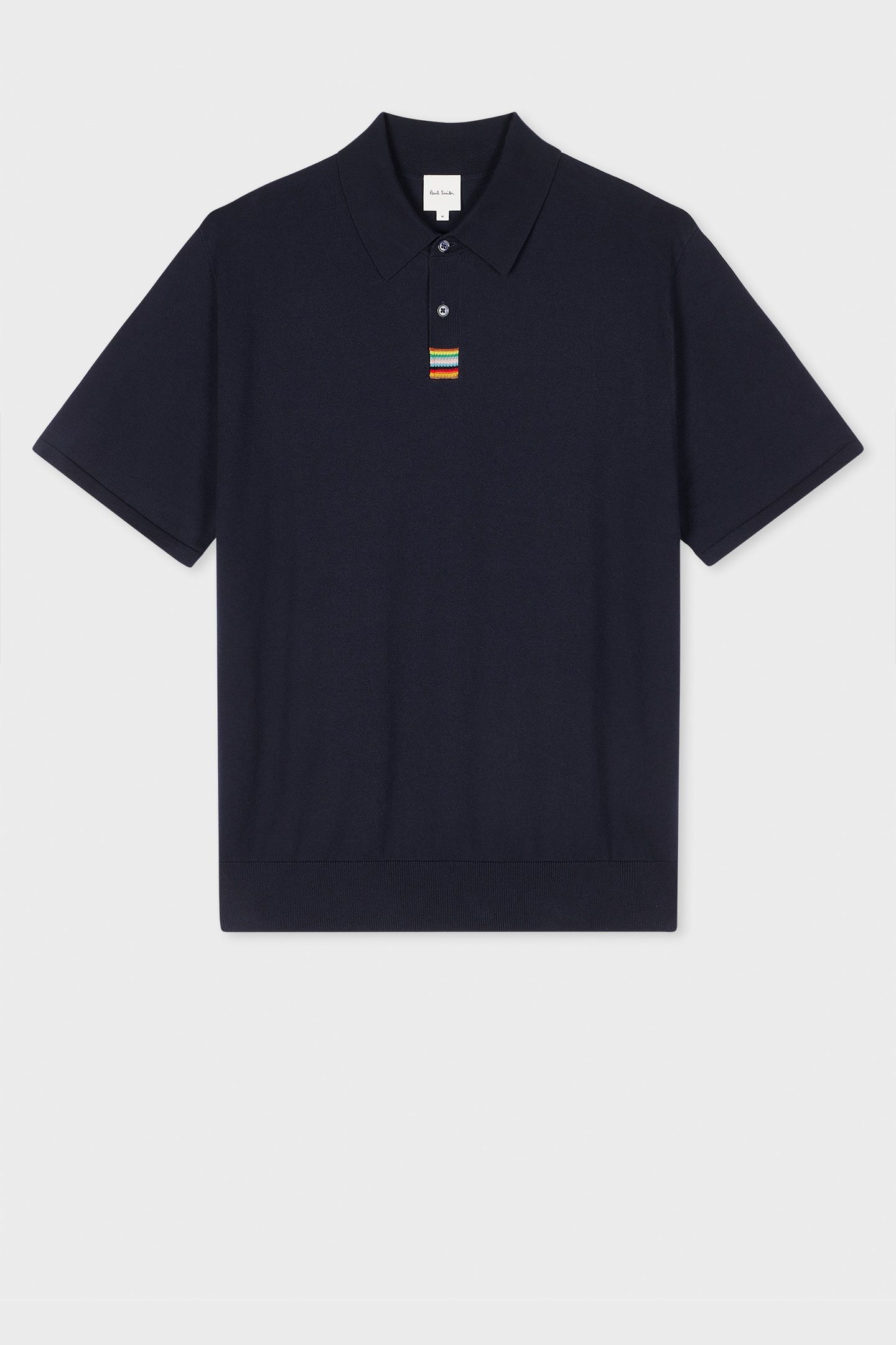 MENS SWEATER SS POLO VERY DARK NAVY 4