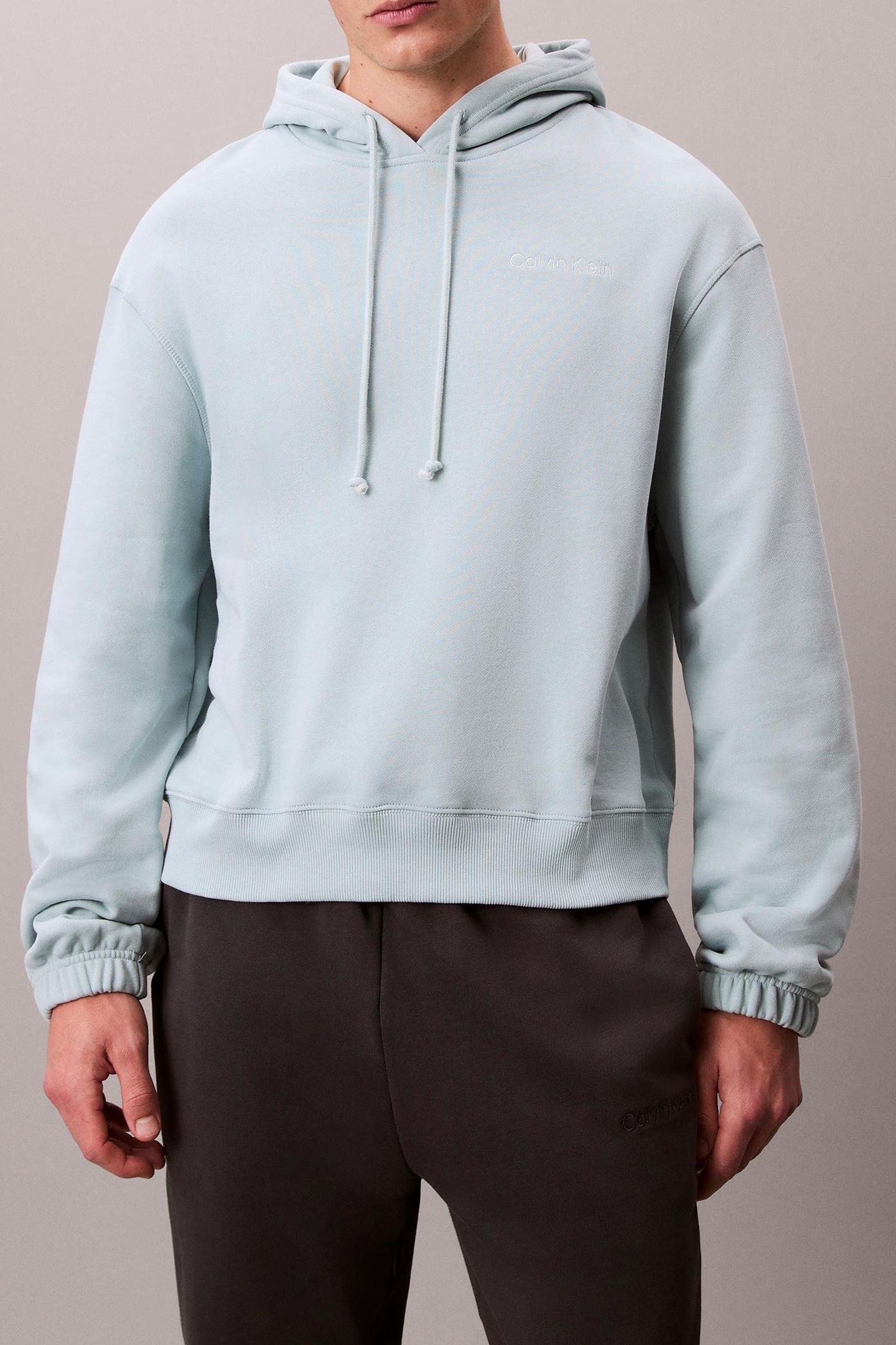 L/S HOODIE CLOUD BLUE 1