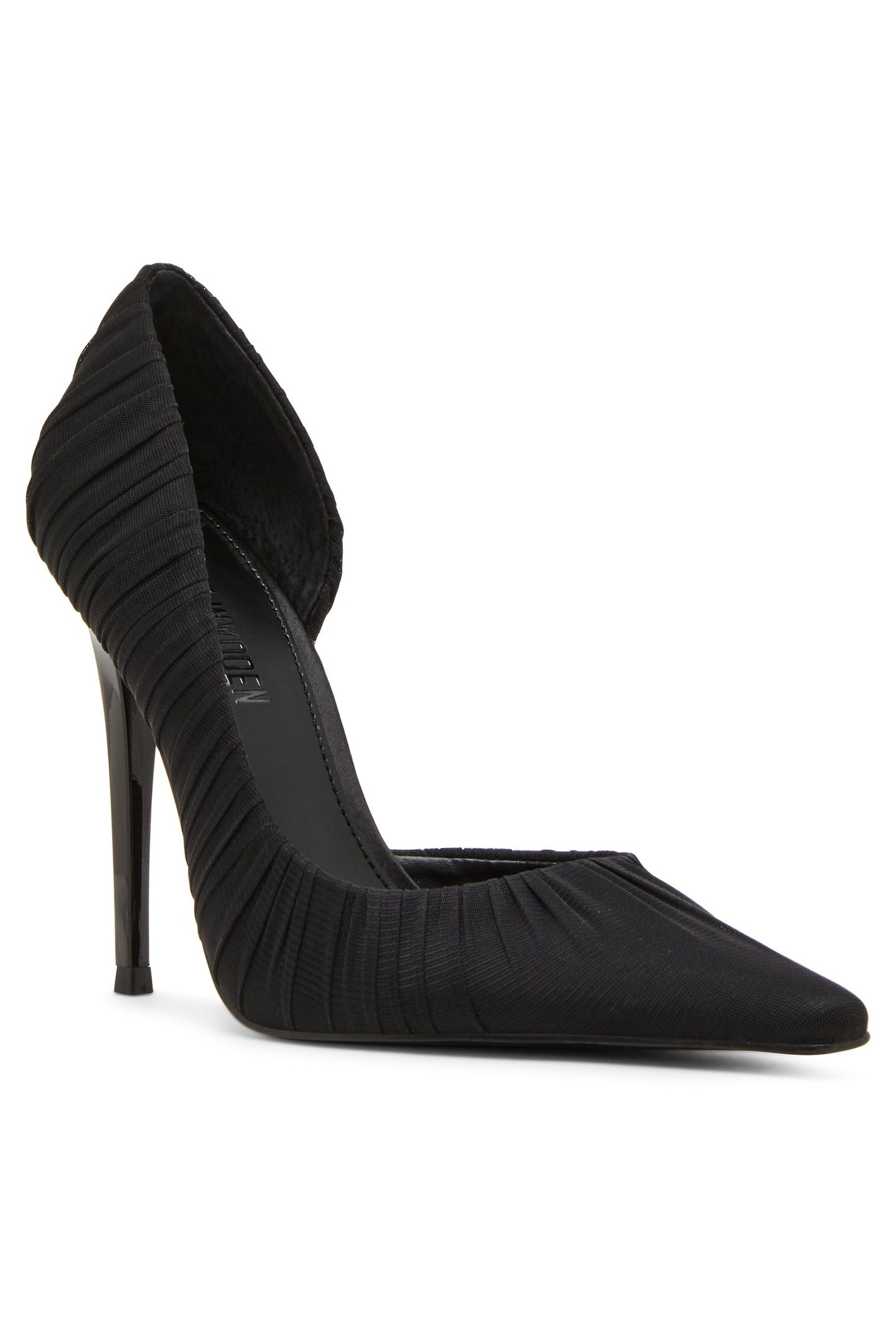 EVANGELINE PUMPS BLACK MESH 2