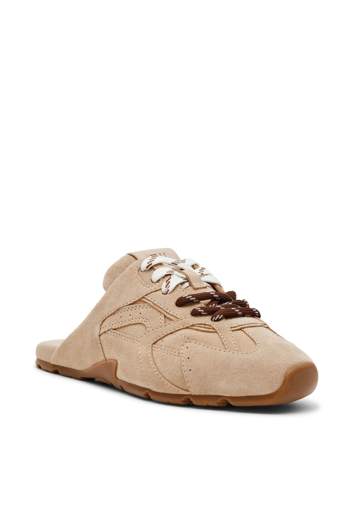 ASIEL MULE SNEAKERS BEIGE SUEDE 2