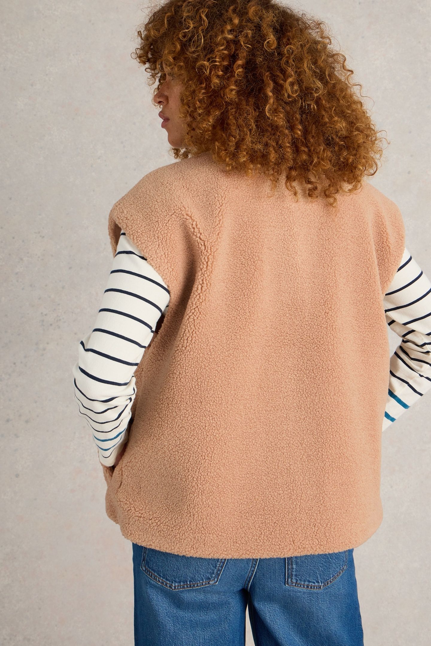 BORG GILET LIGHT NATURAL 3