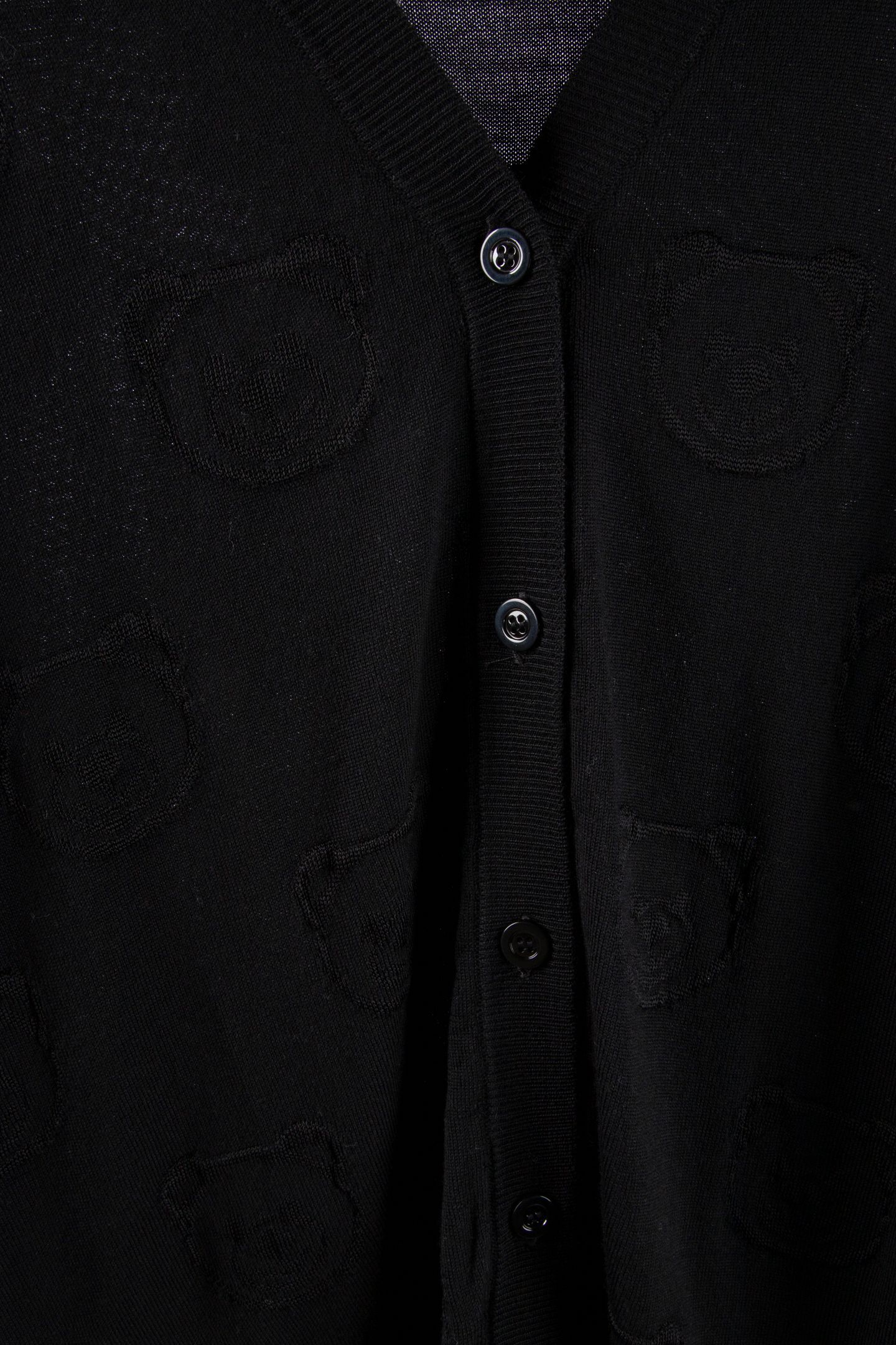 KNITTED JACKET BLACK 4