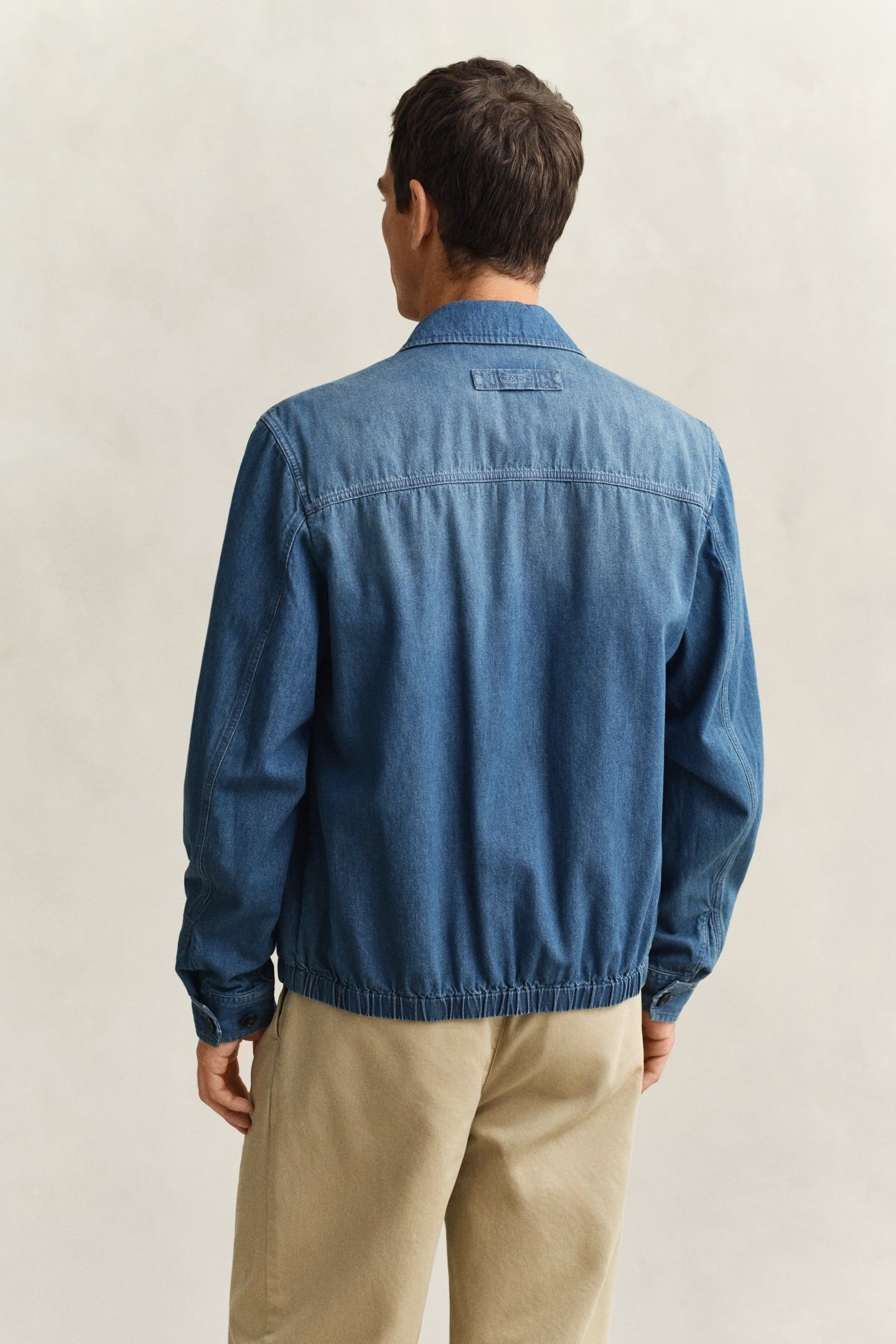 INDIGO WINDCHEATER JACKET SEMI LIGHT BLUE 3
