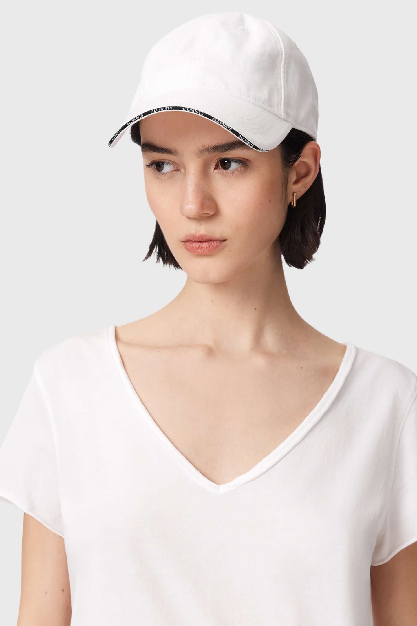 BILLIE BB CAP CHALK WHITE 1