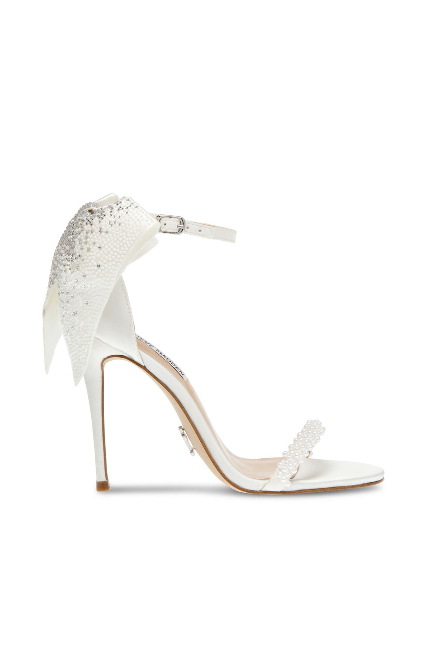 BELLAROSA-P SANDALS IVORY SATIN 1