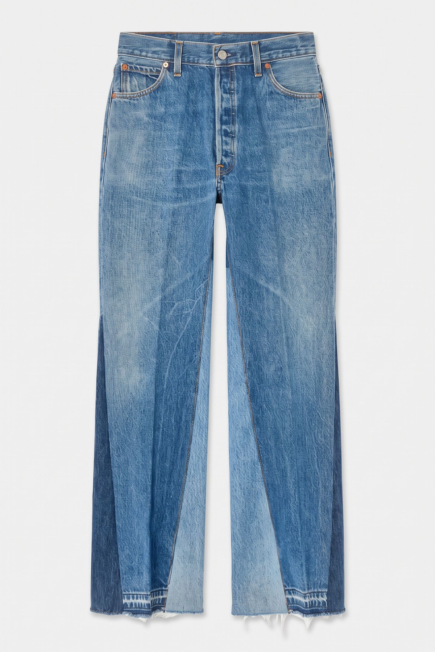 70S ULTRA HIGH RISE WIDE LEG INDIGO 5