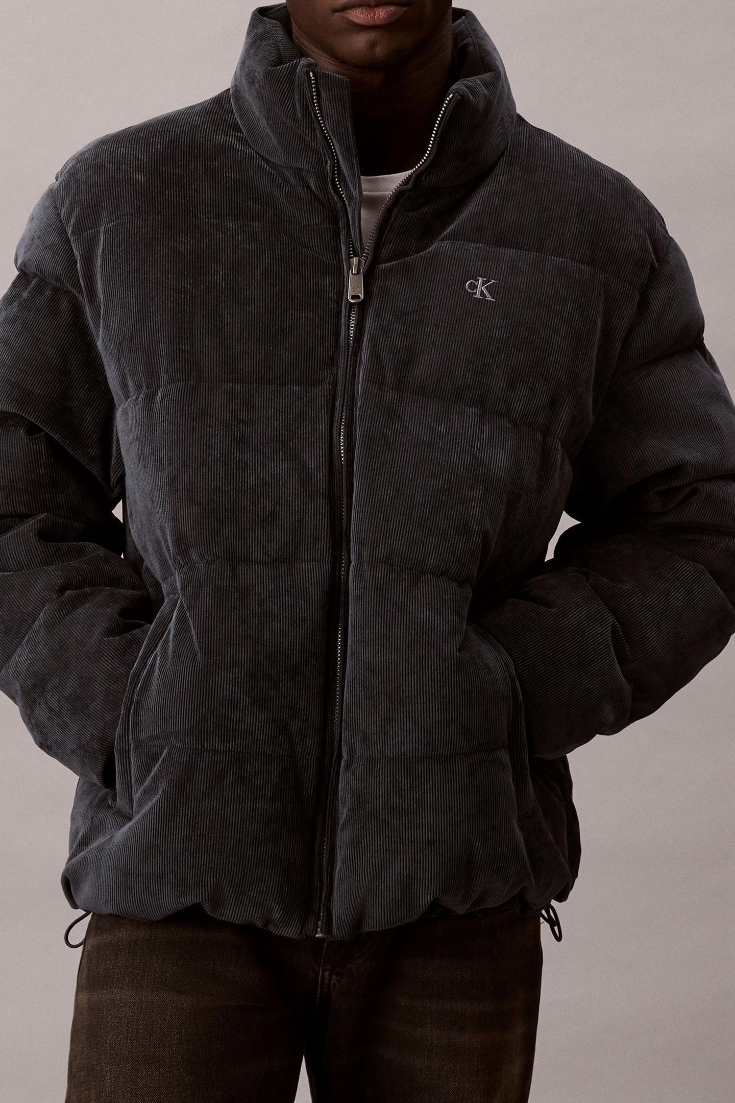 LS CORDUROY MID WEIGHT PUFFER NIGHT MAGIC 1