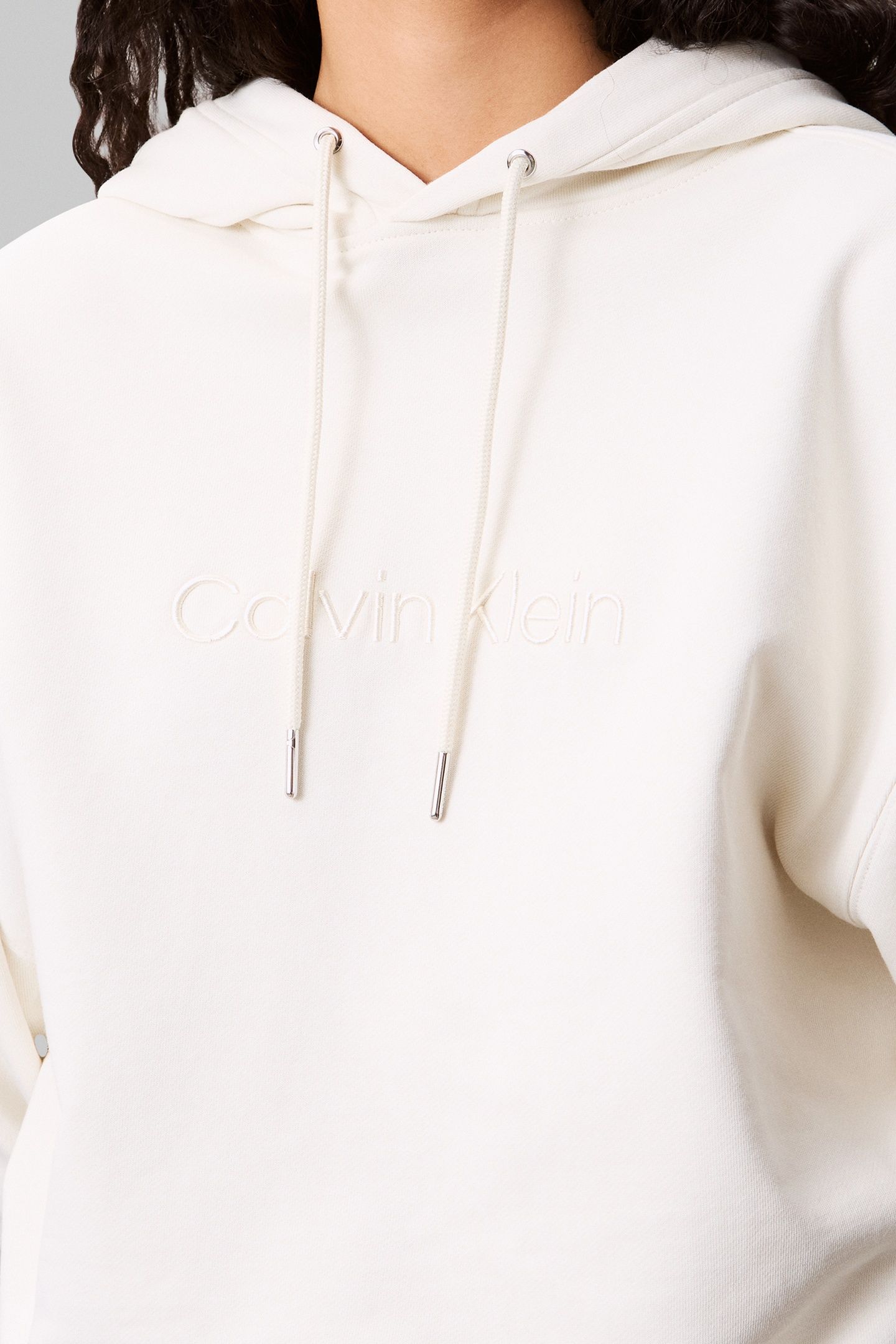 LOGO EMB FRENCH SWEATSHIRT TOFU 3