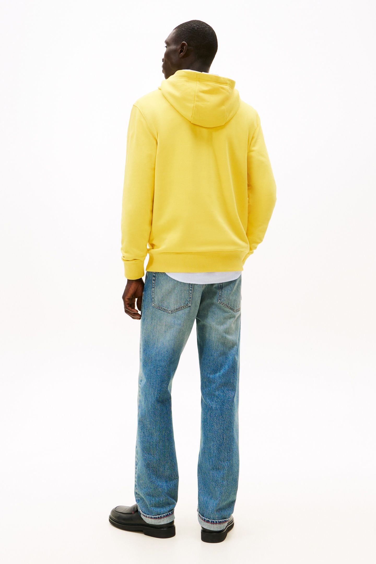 ESSENTIAL TERRY HOODIE MORNINGSIDE YELLOW 2