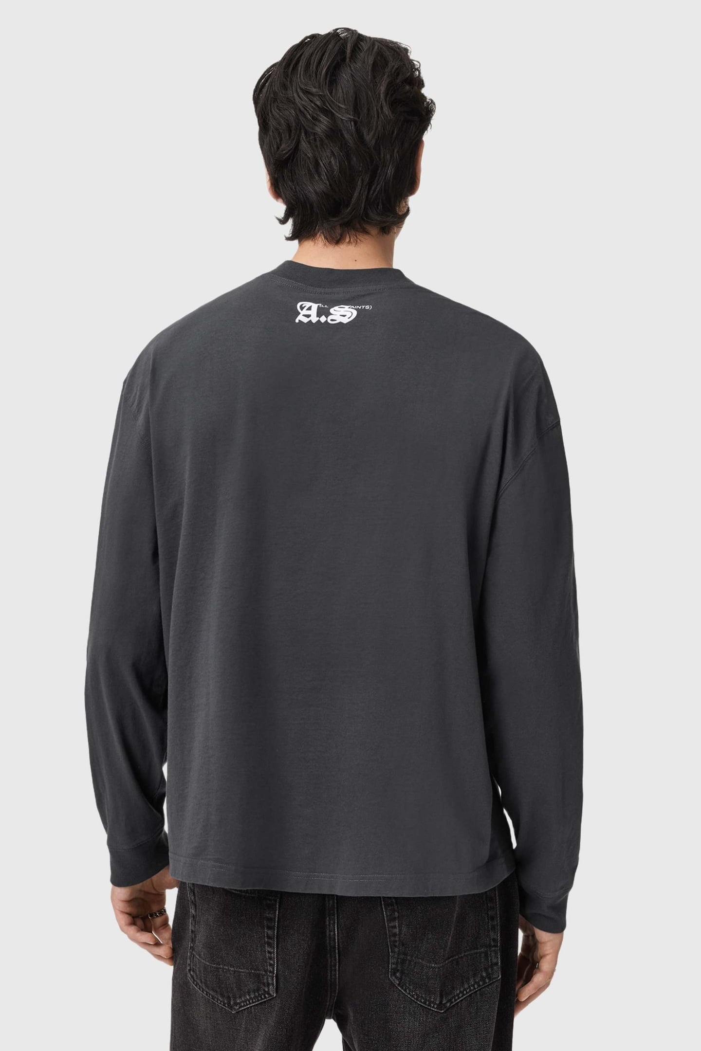 KINDRED LS CREW WASHED BLACK 3