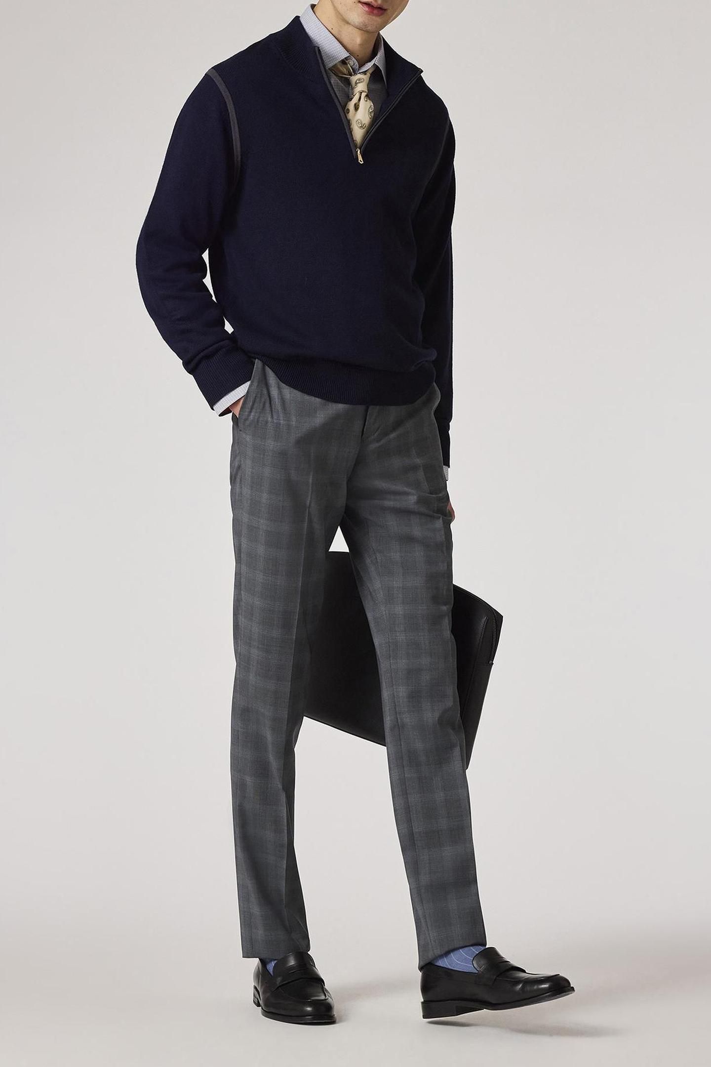 MENS S/C TAILORED FIT SHIRT INKY BLUE 2