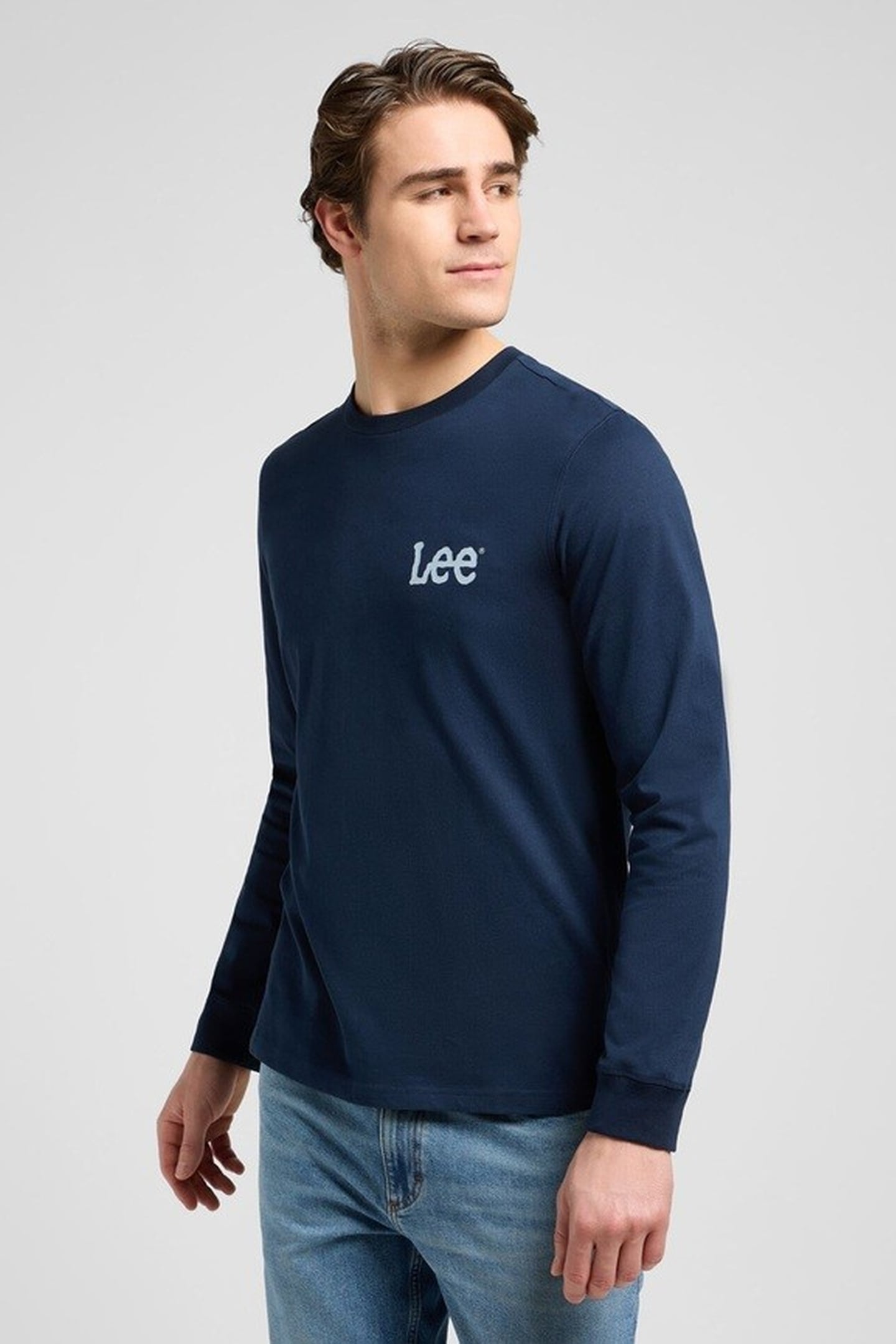 WOBBLY LONGSLEEVE - RIVET NAVY BLUE 2