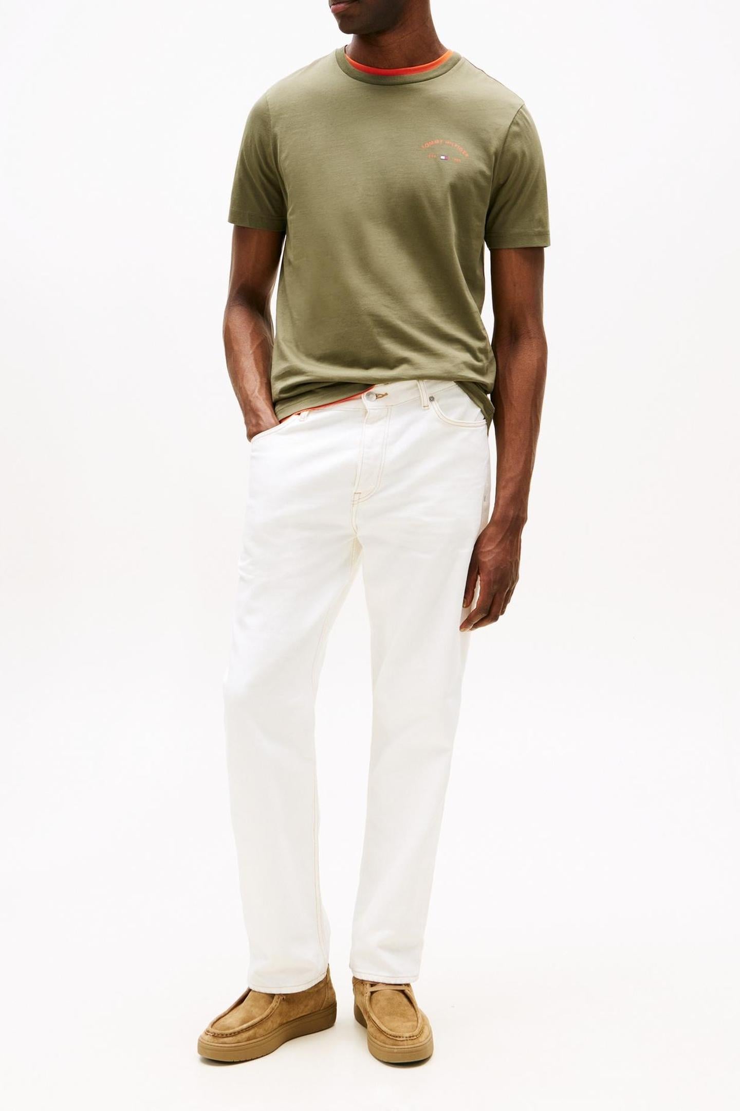 HILFIGER HOTEL TEE BATTLE GREEN 1