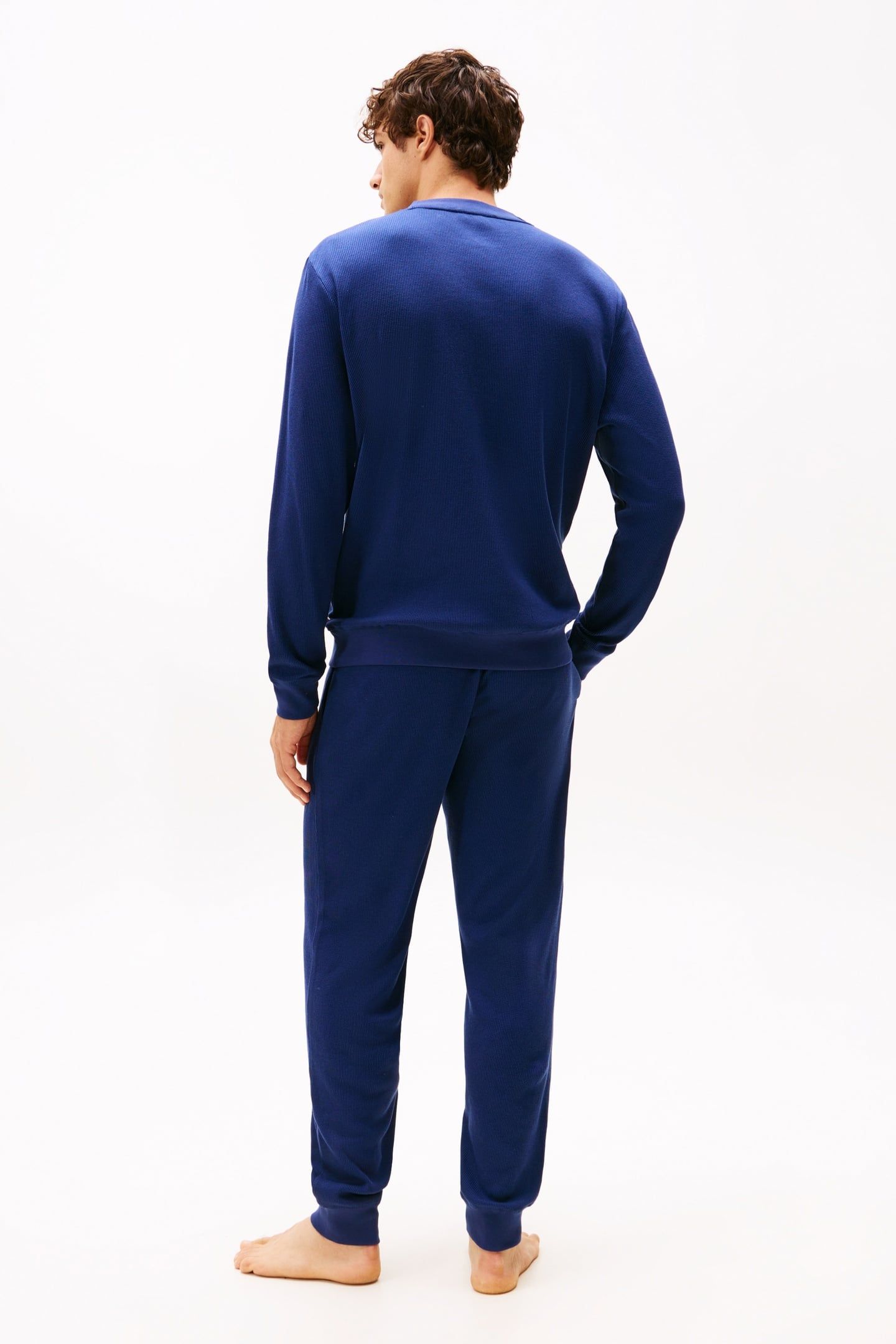 LS WAFFLE TOP PREPPY NAVY 3
