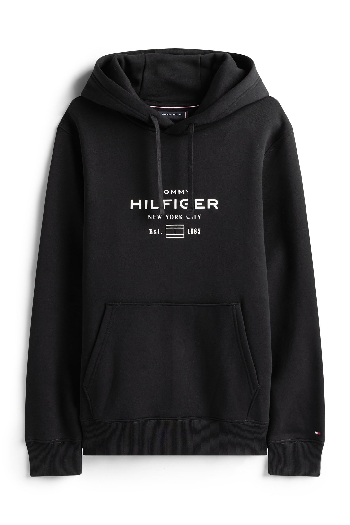 OVAL GRAPHIC HOODIE BLACK 4