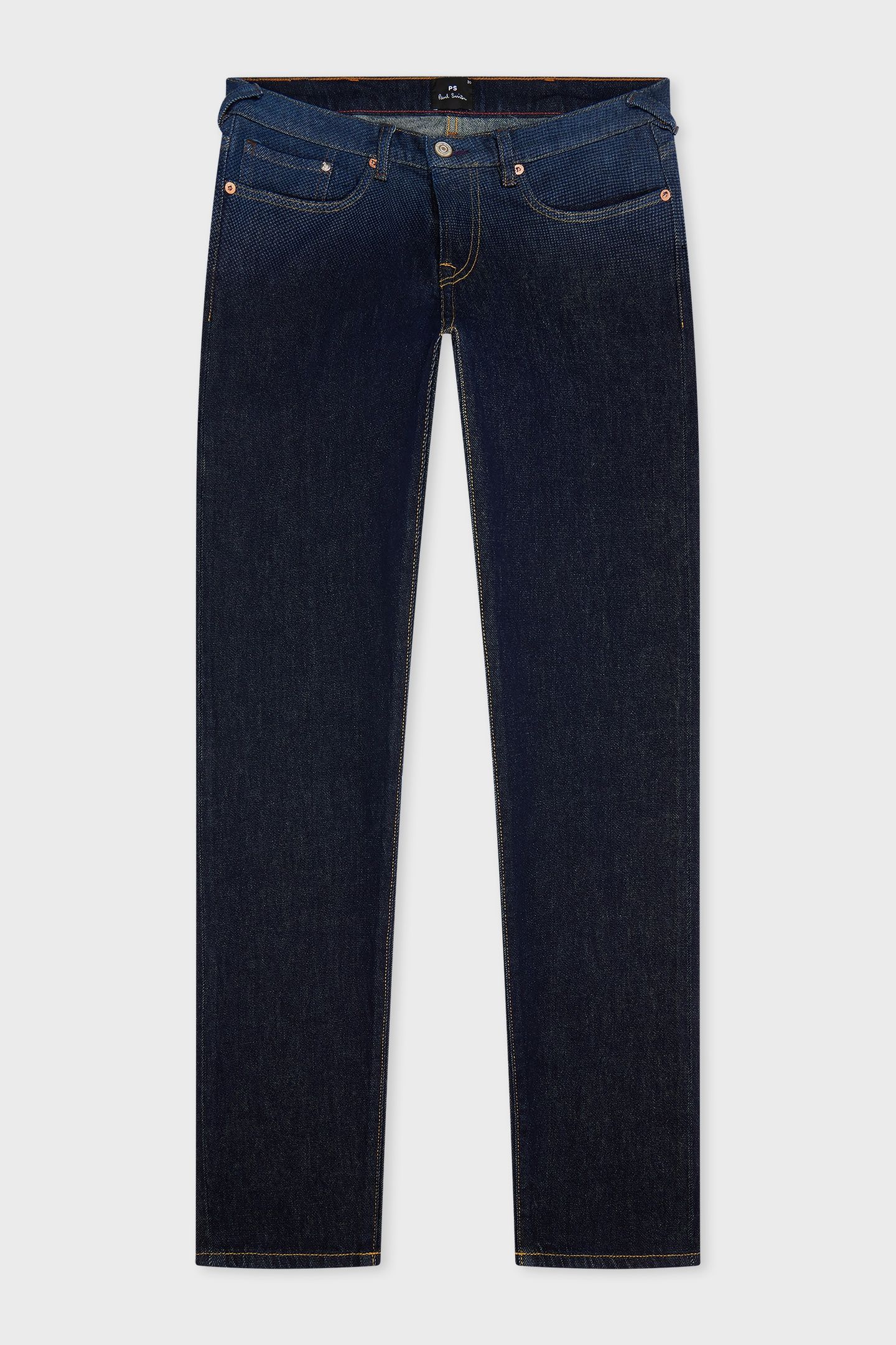 MENS TAPERED FIT JEAN BLEACH EFFECT 4