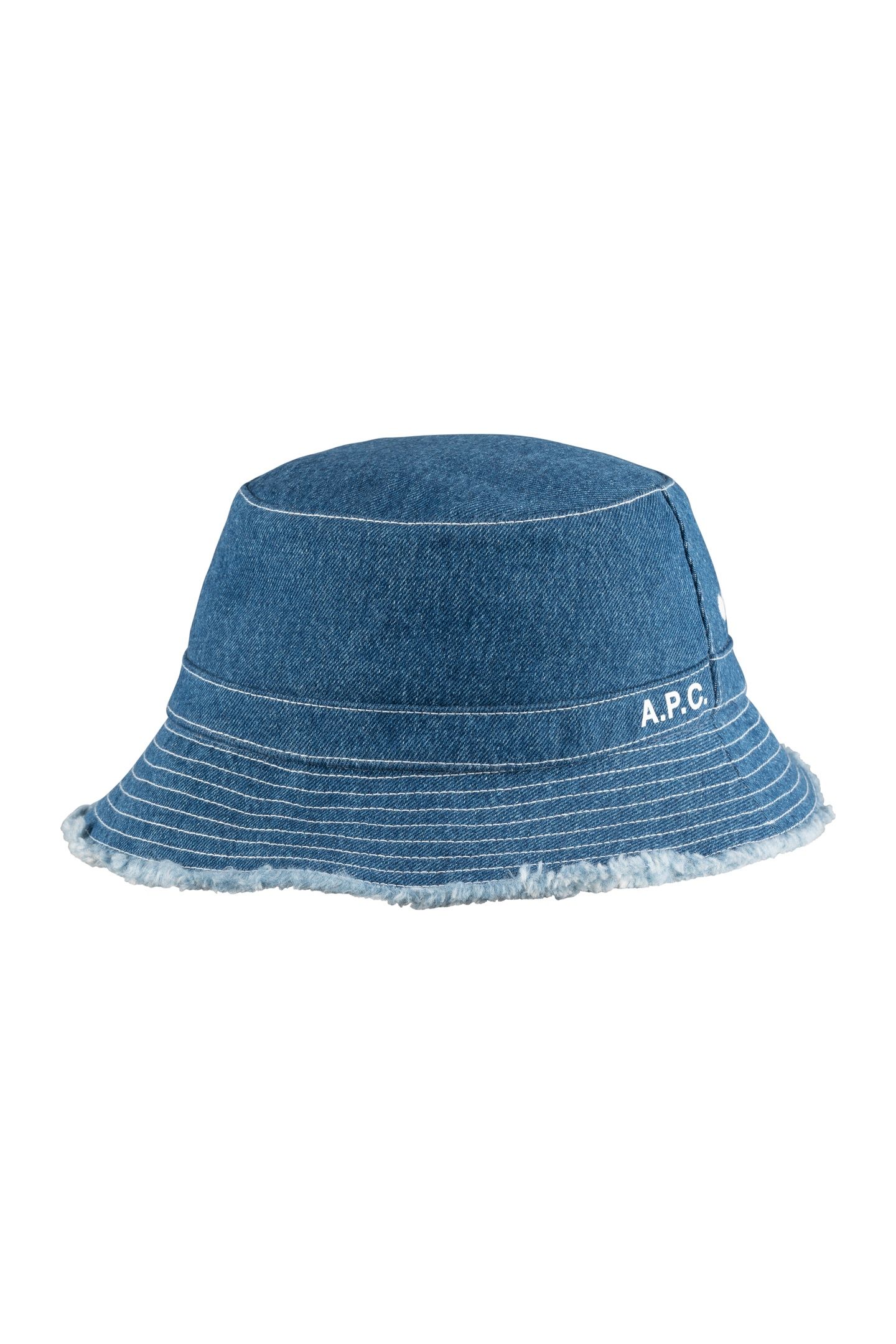 UNISEX BUCKET HAT MARK VACATION WASHED INDIGO 1