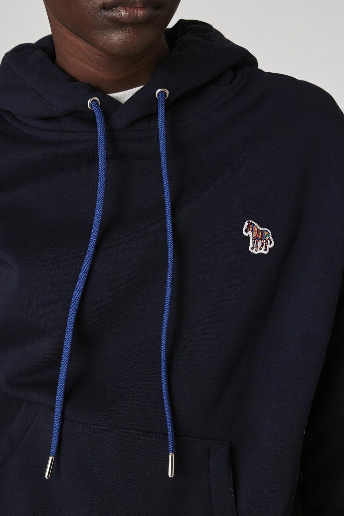 WOMENS ZEBRA HOODY VERY DARK NAVY 8