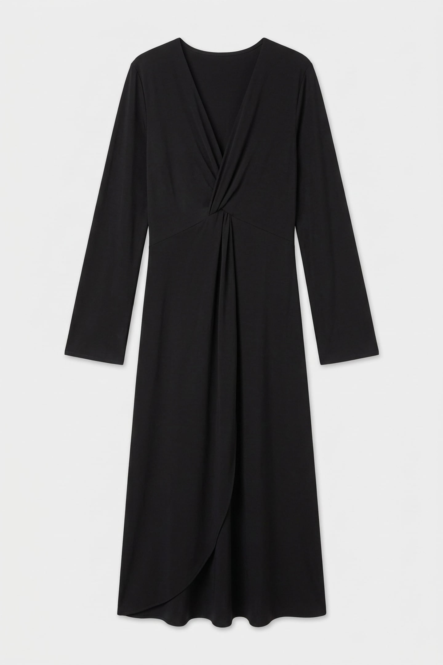 MARLI KNOT DRESS BLACK 3