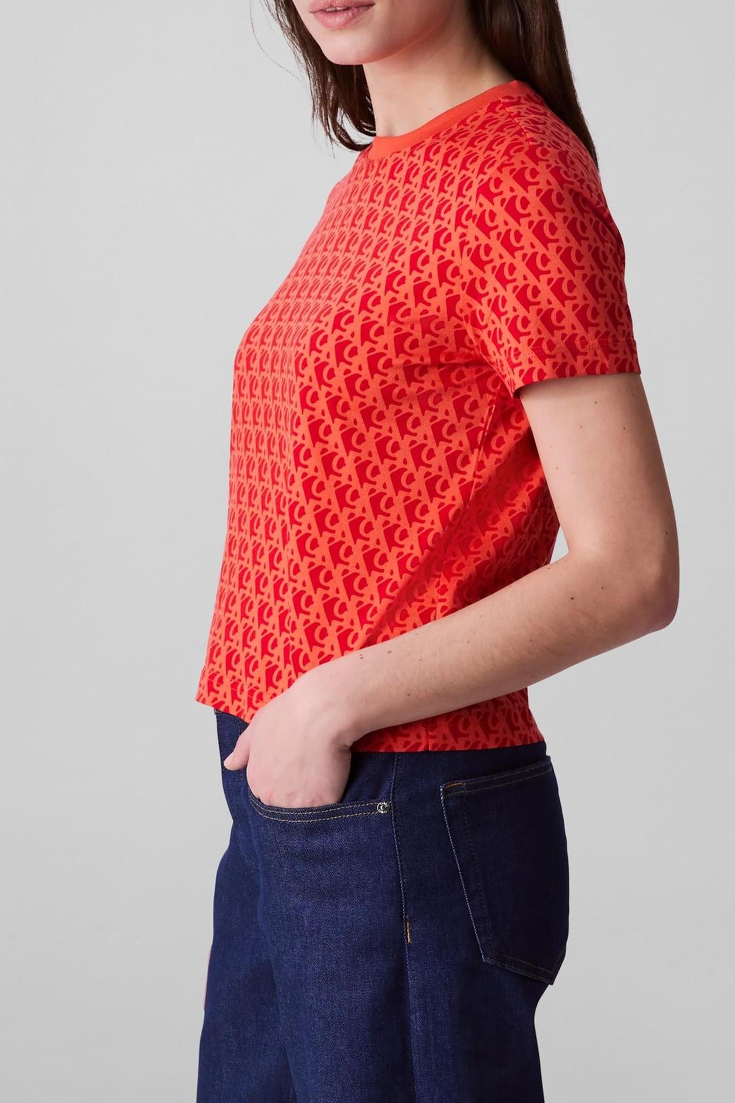SS CLASSIC TEE POWDER ORANGE 4