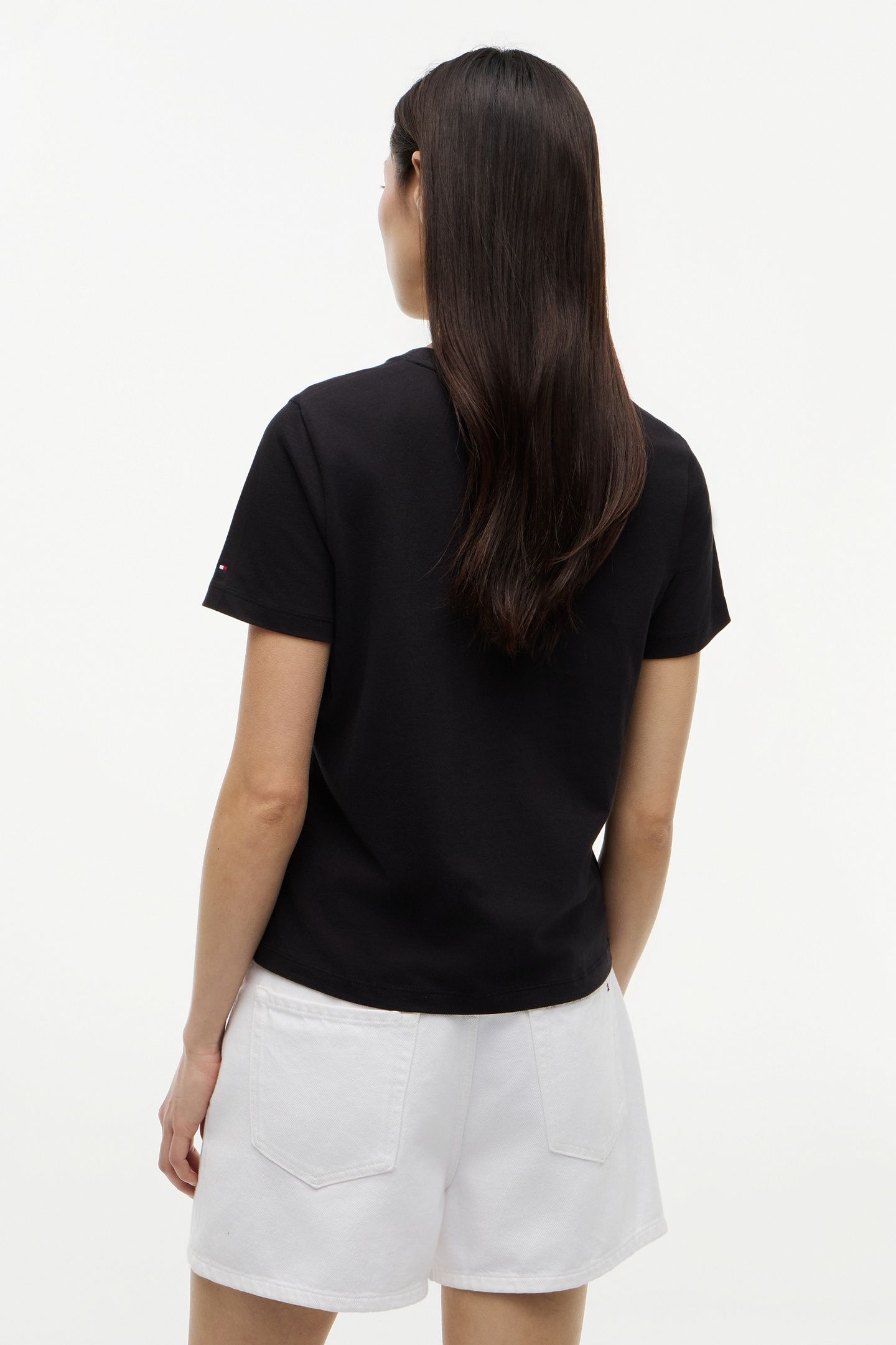 CORP LOGO COTTON JERSEY BLACK 3