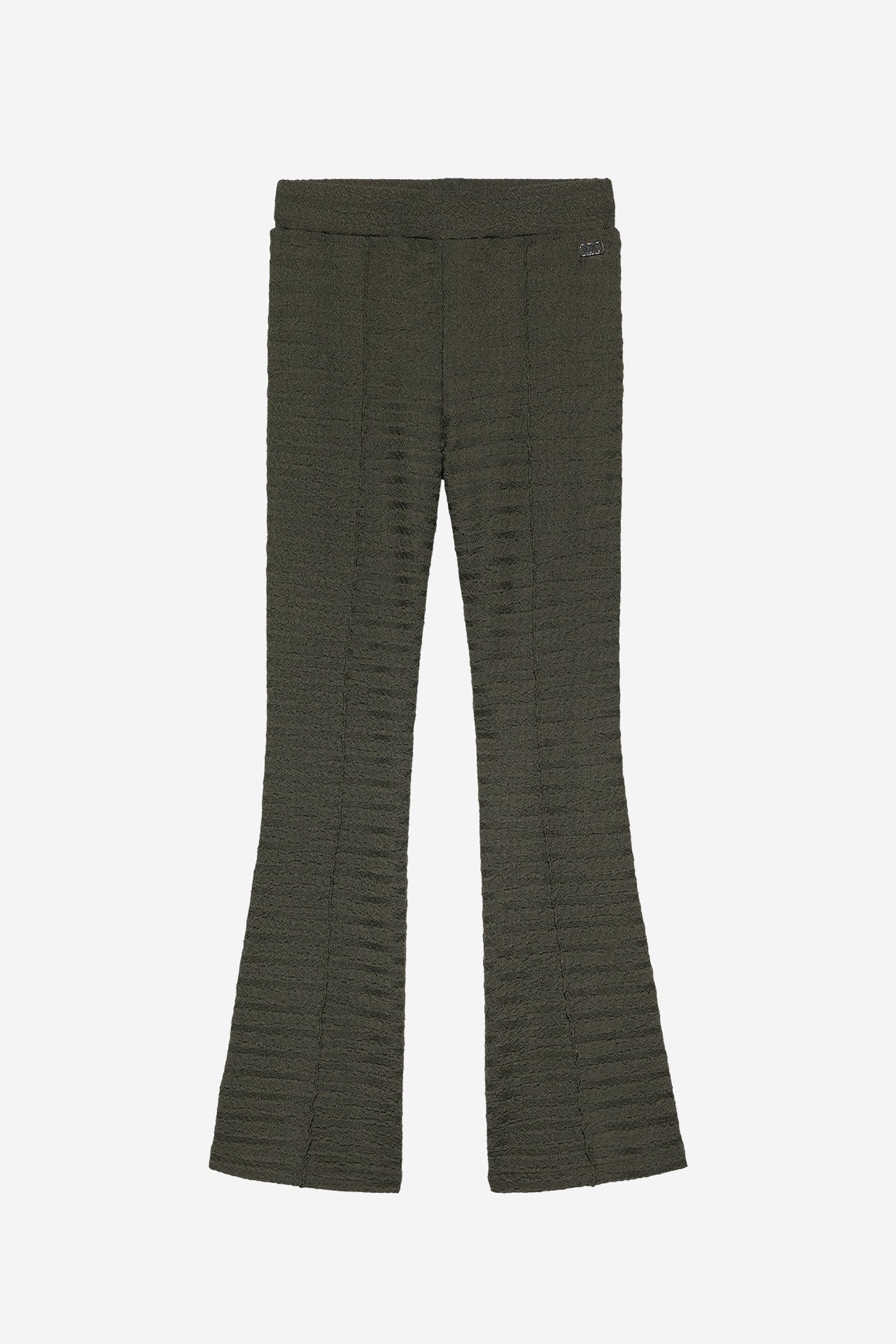 VONDA FLARED PANTS CHARCOAL 1