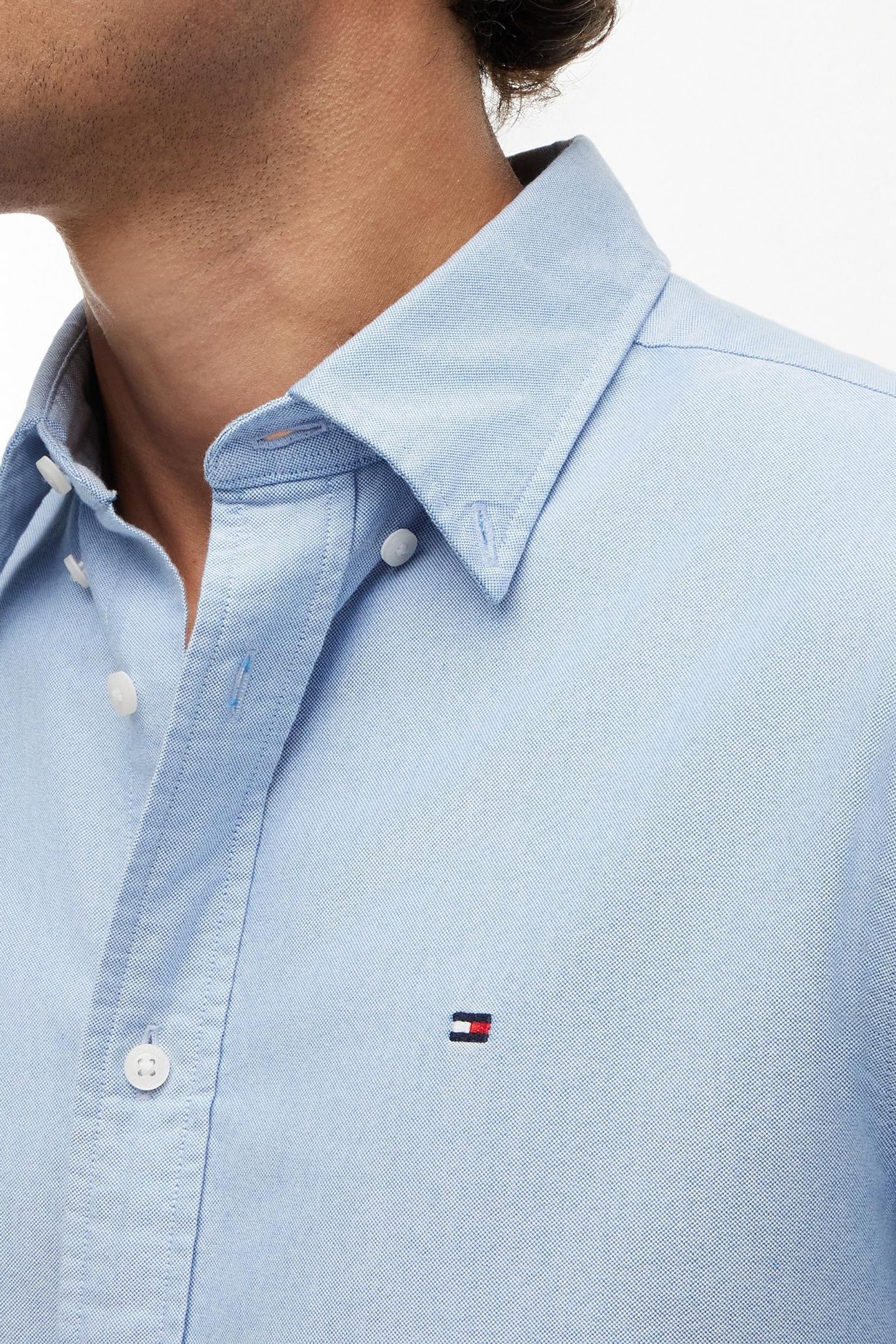 SOLID HERITAGE OXFORD SHIRT BLUE 5
