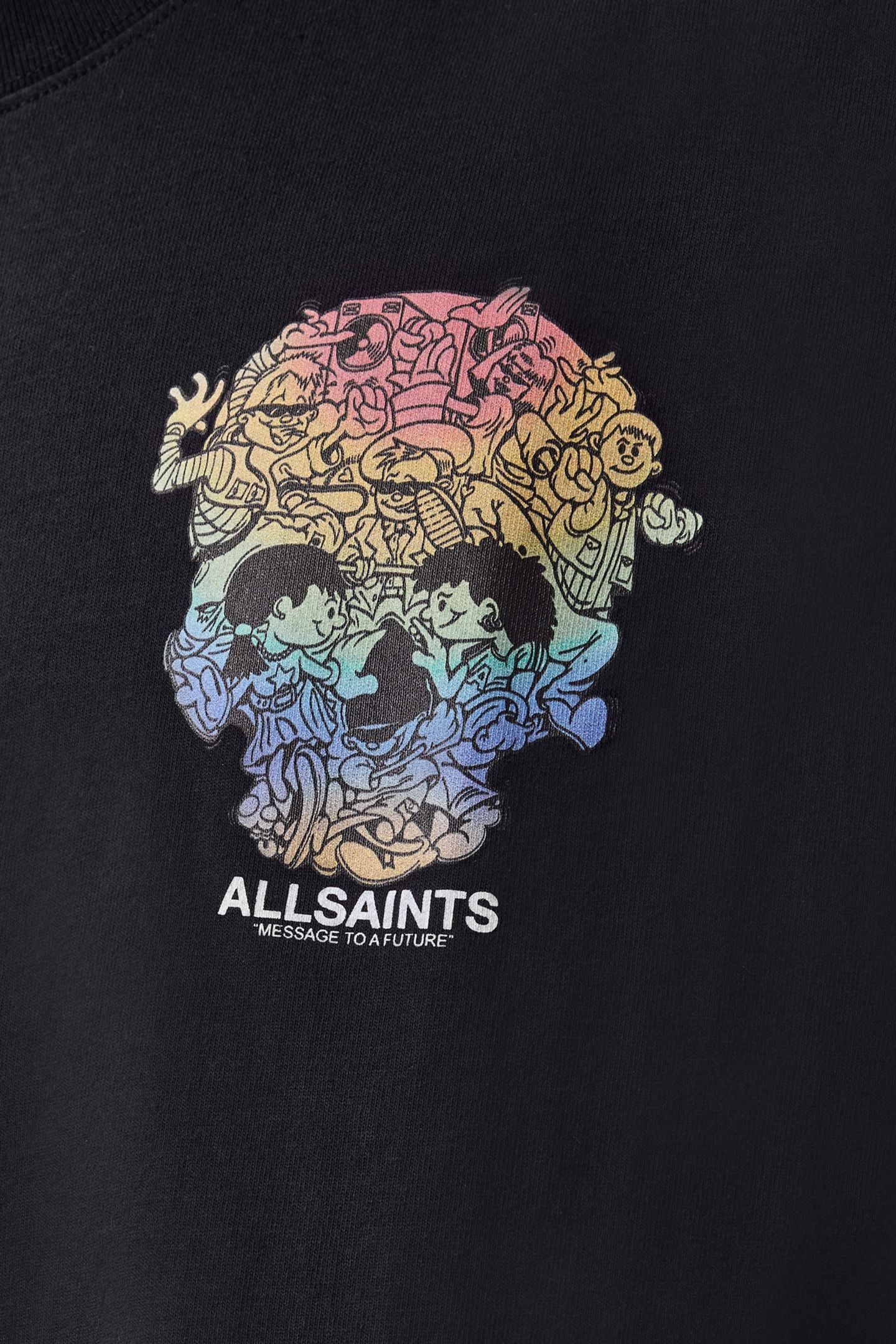TRANCE SS CREW WASHED BLACK 6