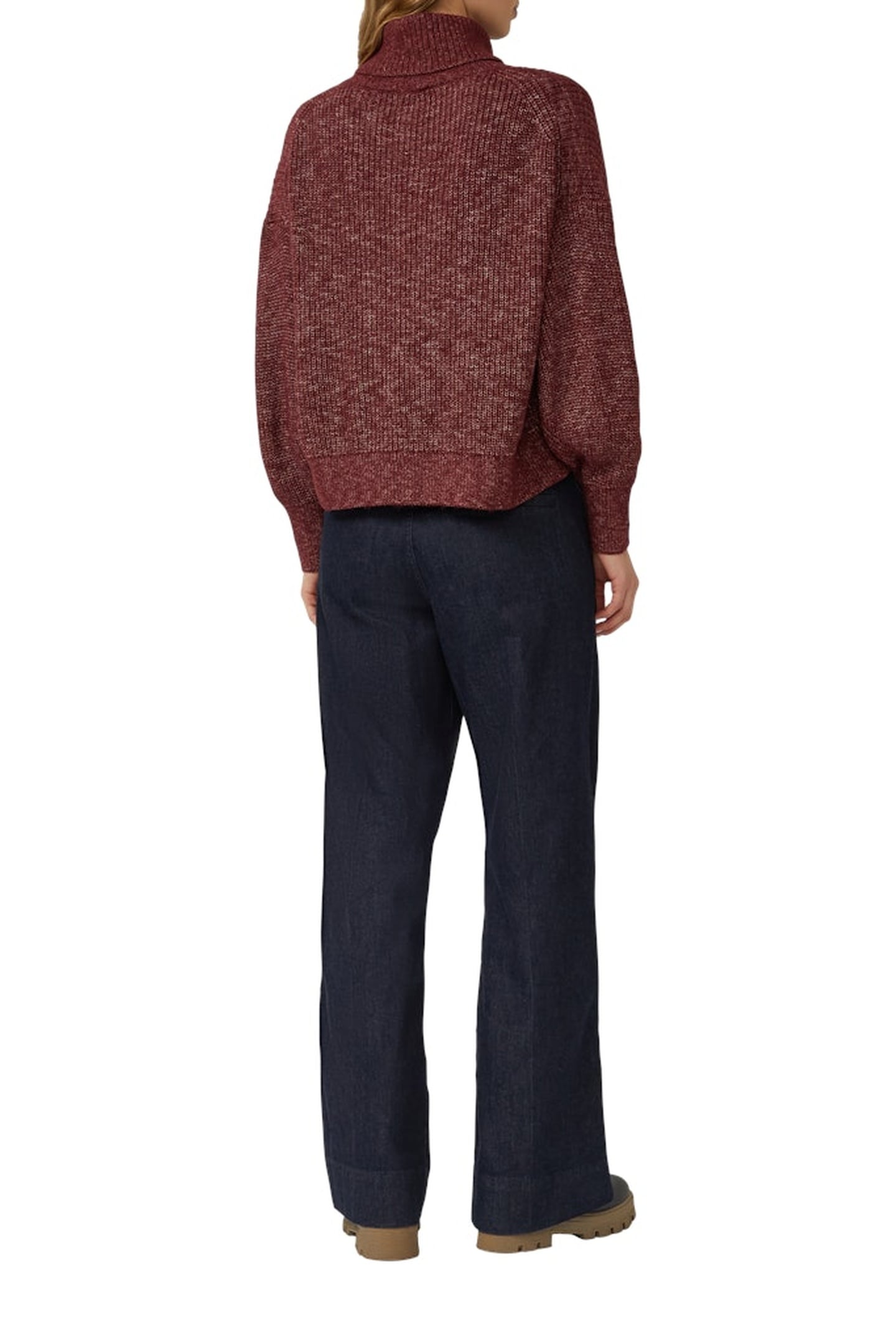 S.OLIVER PULLOVER BURGUNDY 3