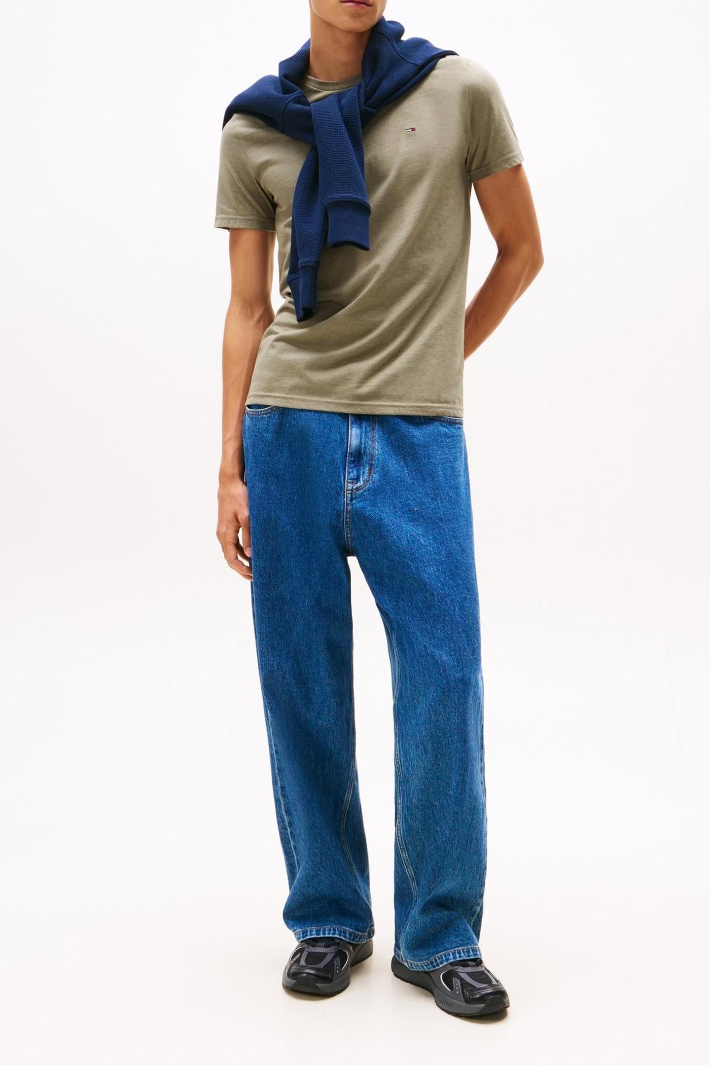 TJM XSLIM JASPE TEE UTILITY SAGE HEATHER 3