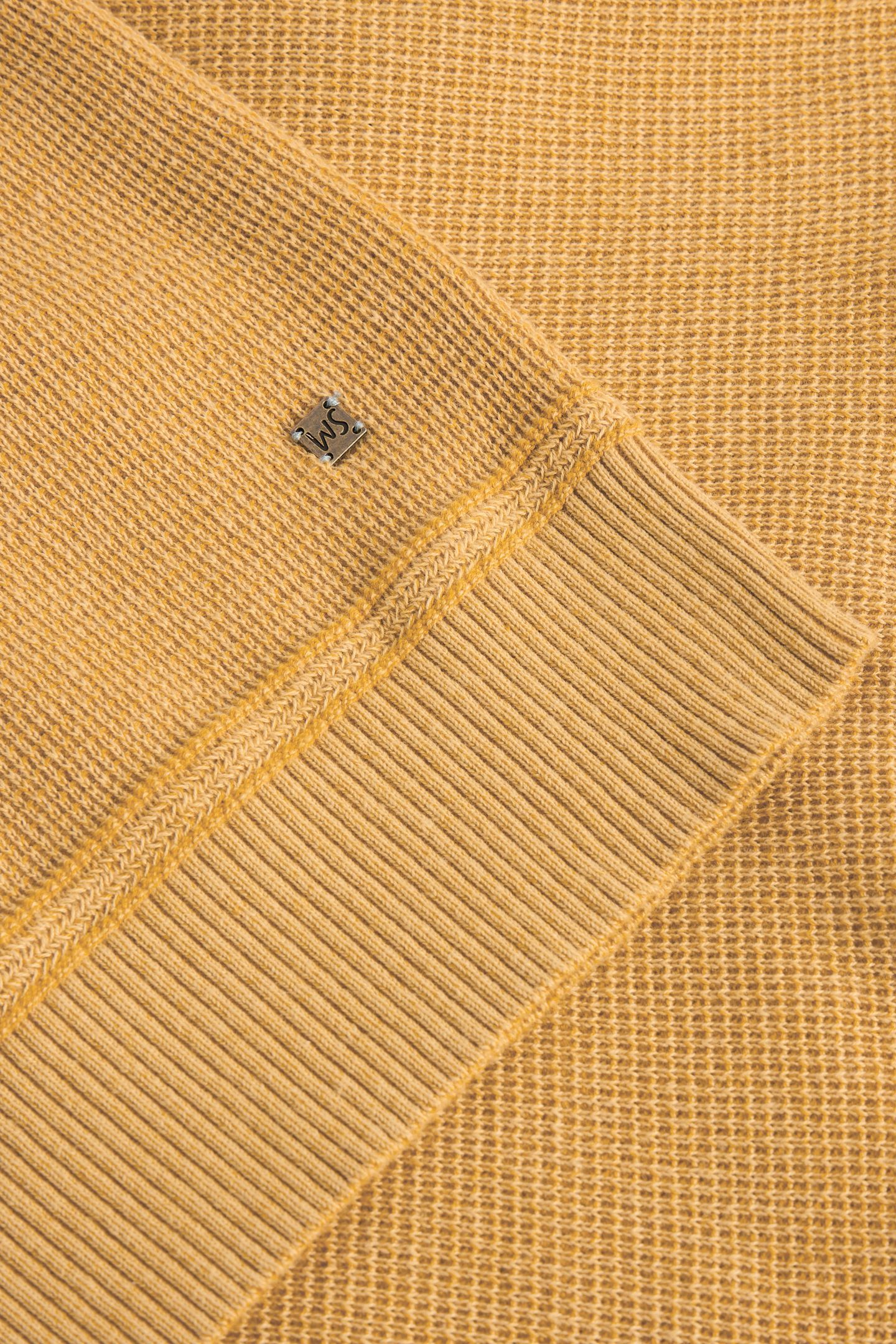 ATTADALE CREW NECK JUMPER MID YELLOW 6